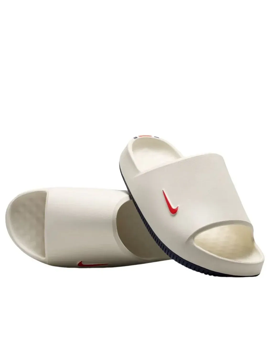 Шлепанцы Nike Calm Slides 'Auburn' IM3246-100 — изображение 3 из 5, белый