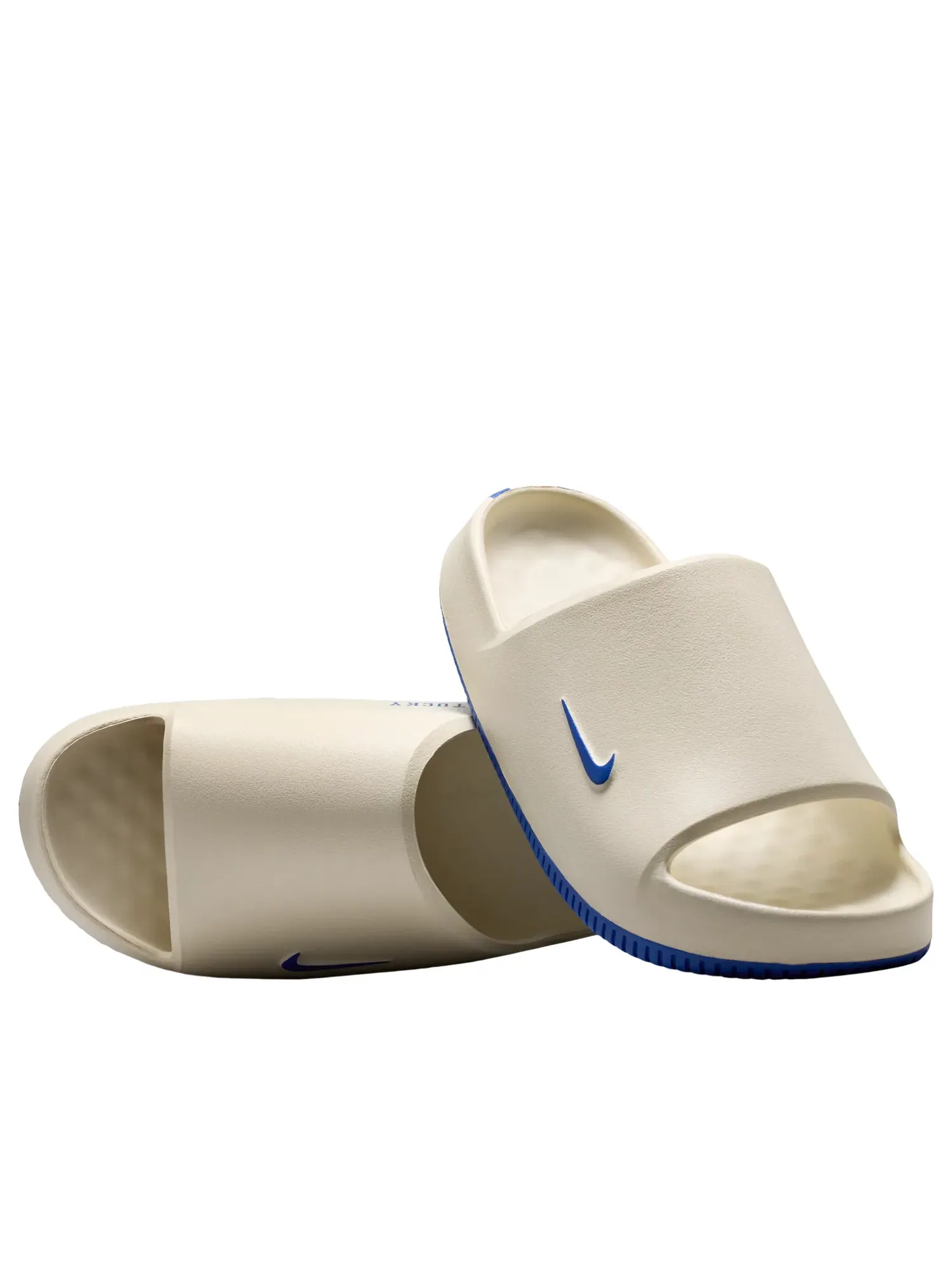 Шлепанцы Nike Calm Slides 'Kentucky' IM3251-100 — изображение 1 из 6, бежевый