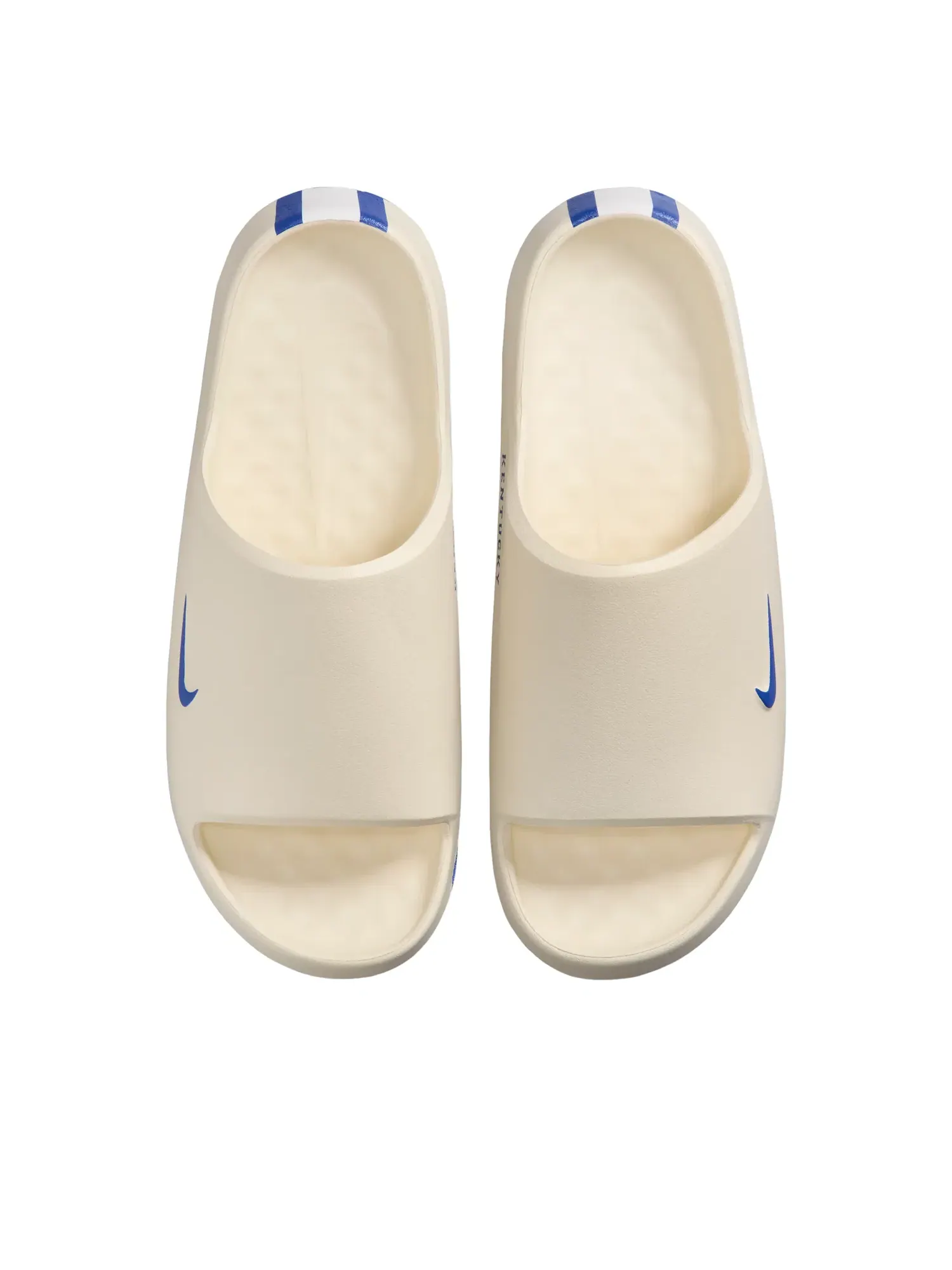 Шлепанцы Nike Calm Slides 'Kentucky' IM3251-100 — изображение 3 из 6, бежевый