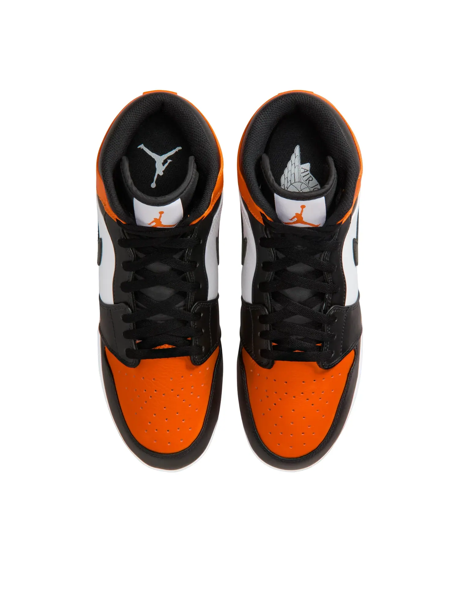 Кроссовки Air Jordan 1 Retro MCS SE 'Starfish White Black' — изображение 2 из 6, оранжевый