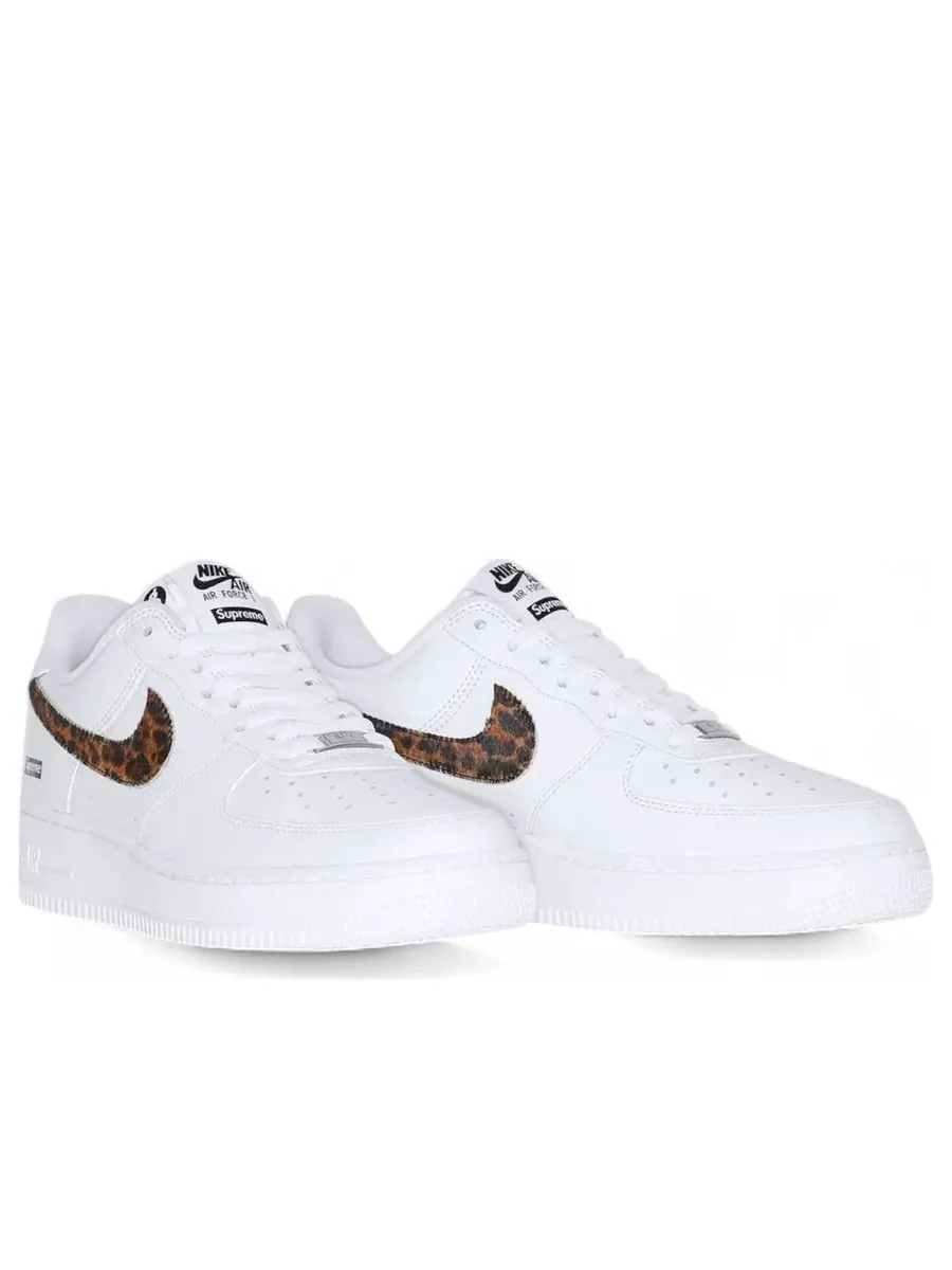 Кроссовки Nike x Supreme x Goodenough Air Force 1 Low 'White' — изображение 2 из 3, белый