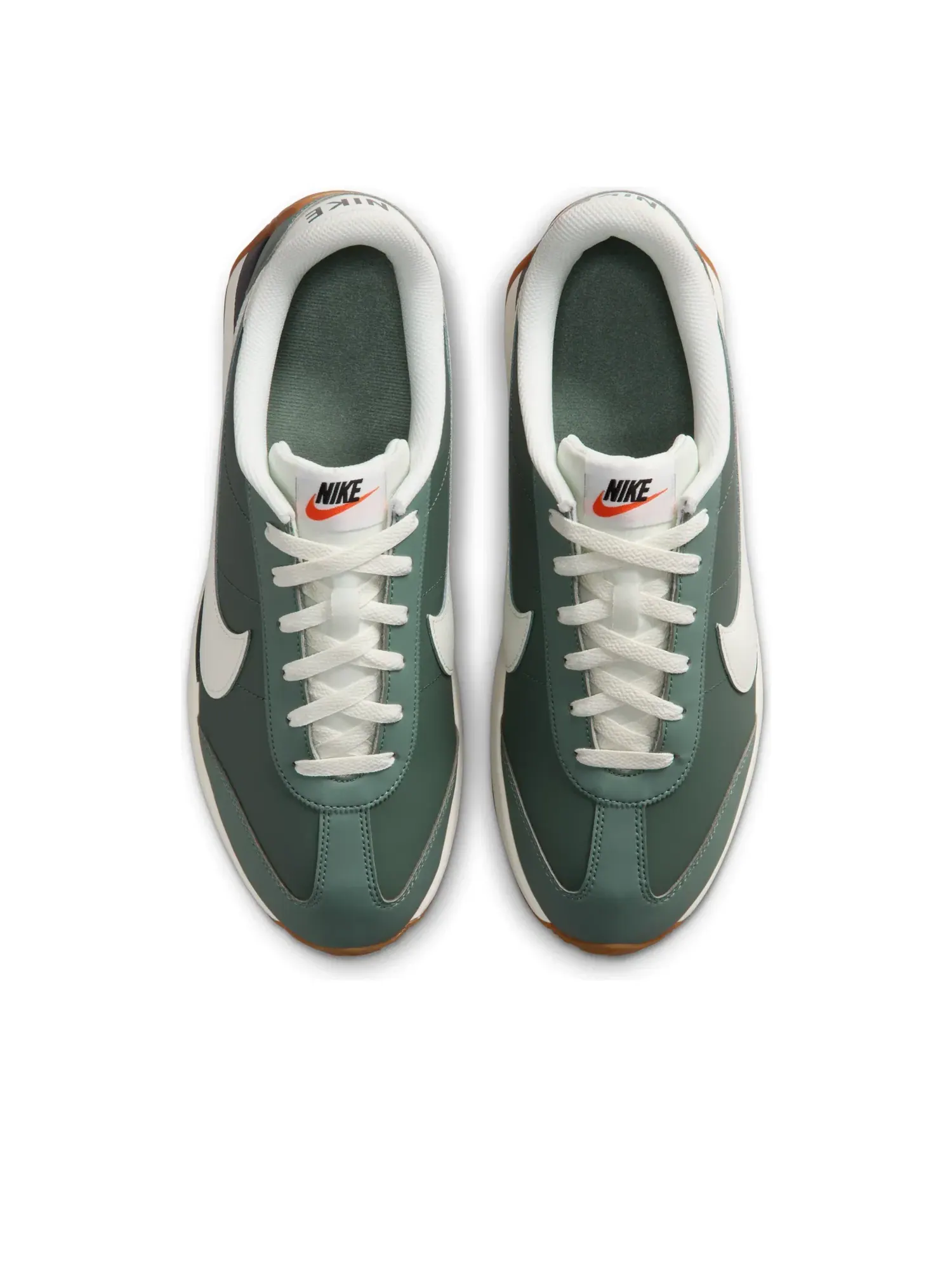 Кроссовки Nike Pacific Leather 'Clay Green Dark Smoke Grey' IM4006-300 — изображение 2 из 7, зеленый