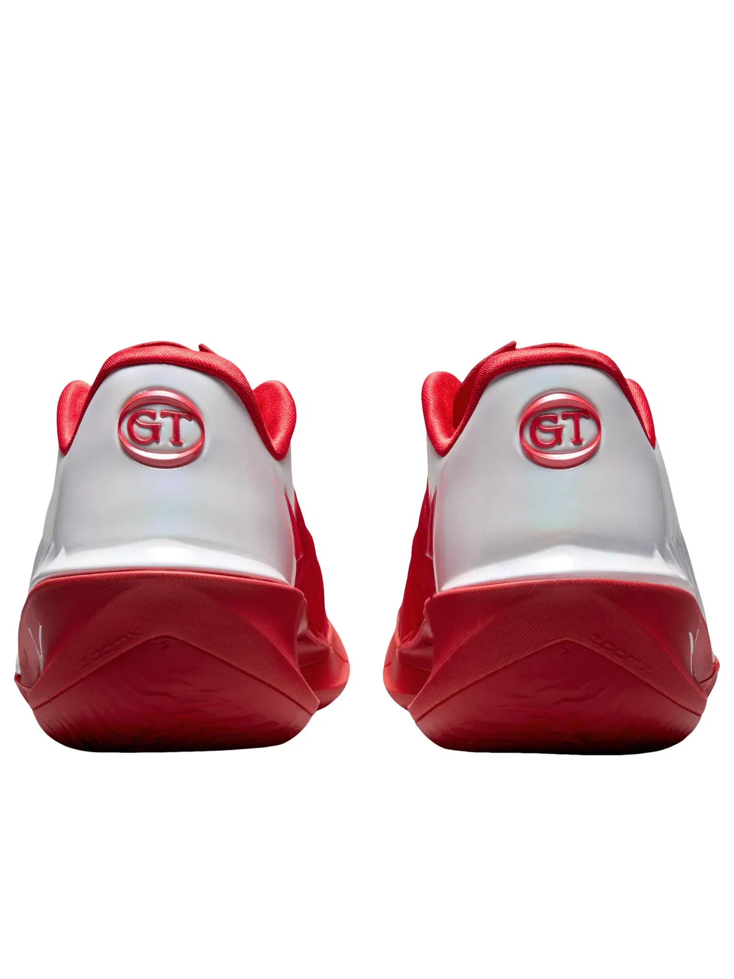 Мужские кроссовки с низким верхом Nike Air Zoom GT Cut 4 White University Red Silver — изображение 3 из 6, белый