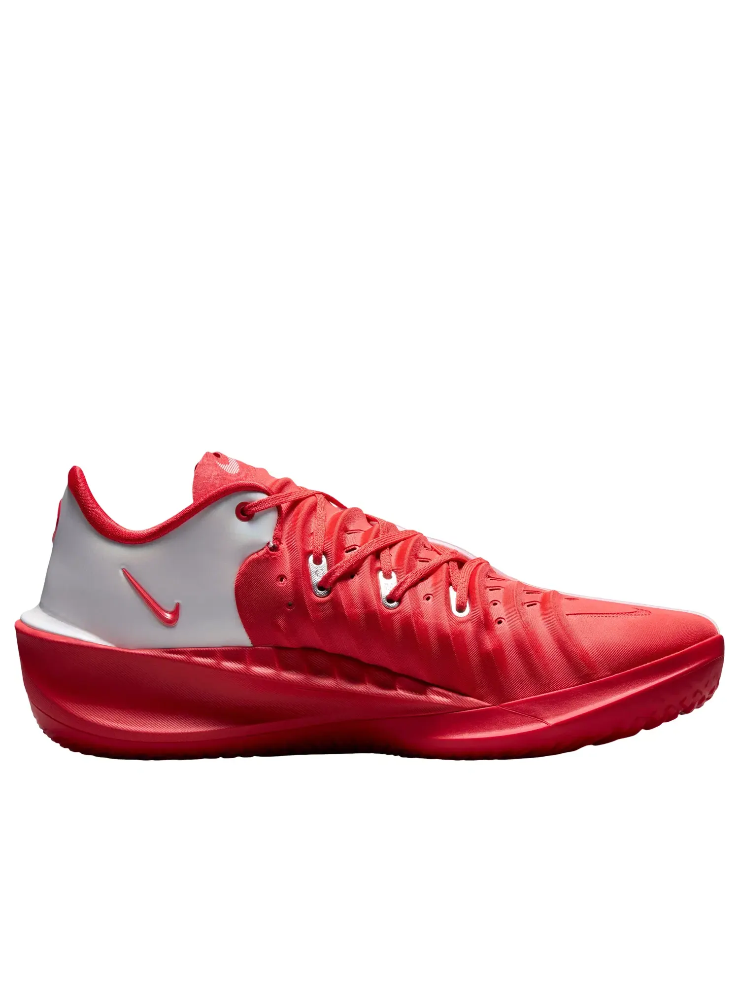 Мужские кроссовки с низким верхом Nike Air Zoom GT Cut 4 White University Red Silver — изображение 6 из 6, белый