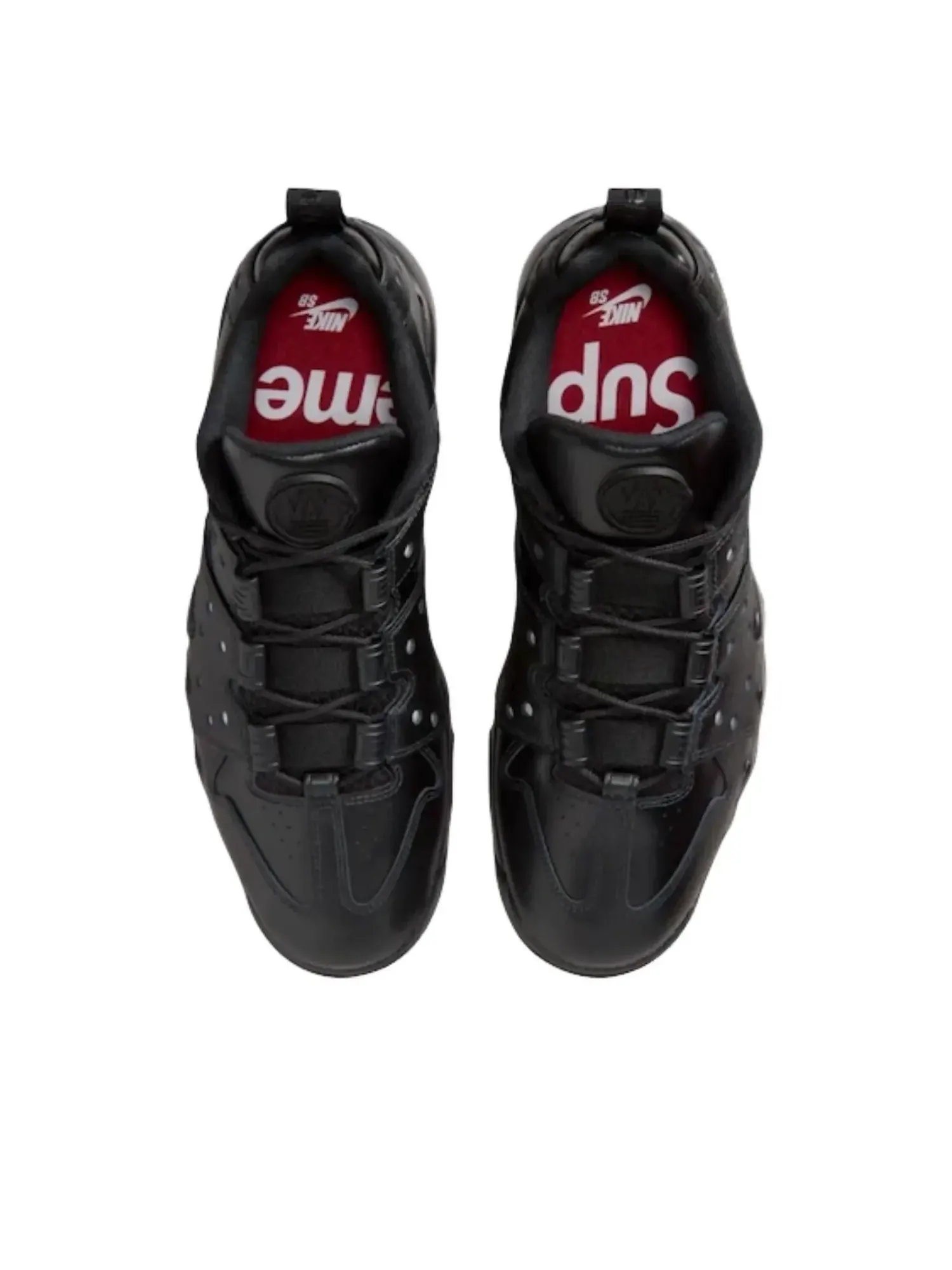 Кроссовки Nike x Supreme SB Air Max 2 CB '94 Low 'Black' — изображение 3 из 6, черный