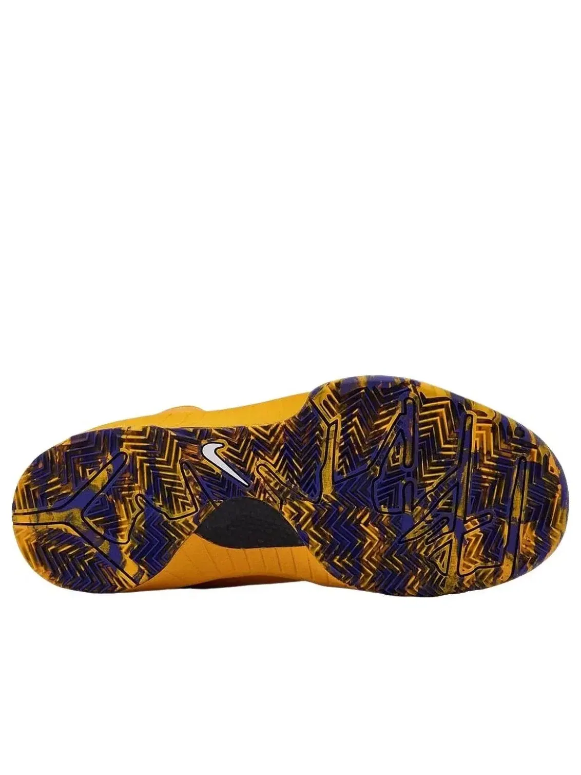 Мужские кроссовки с кожаным верхом Kobe 4 Protro Draft Day Pack Lakers Nike — изображение 5 из 6, желтый