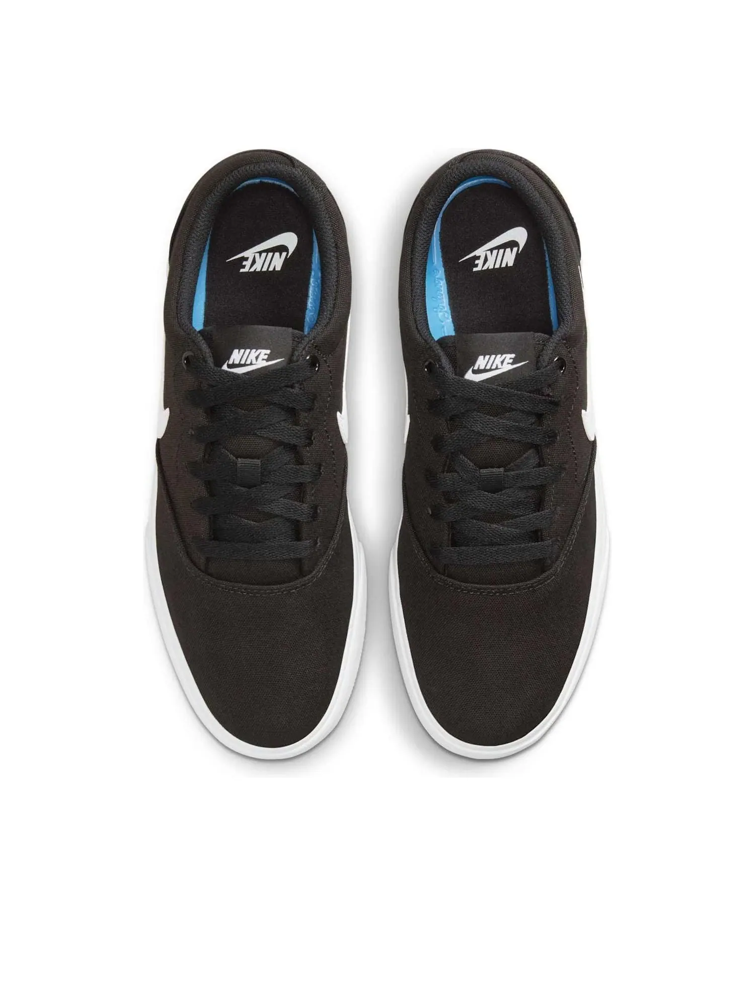 Кроссовки (WMNS) Nike Charge Canvas 'Black White' — изображение 2 из 6, черный