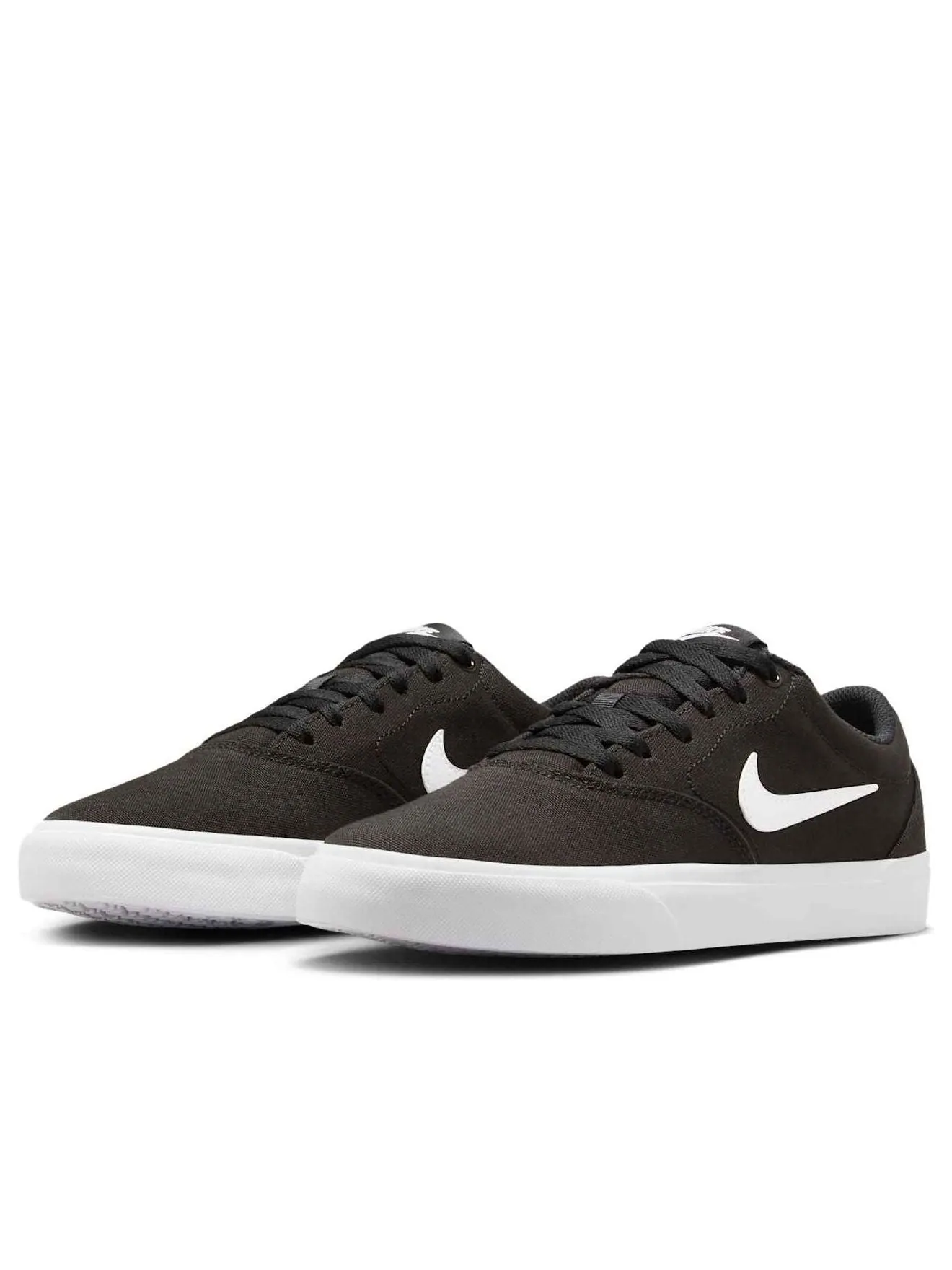 Кроссовки (WMNS) Nike Charge Canvas 'Black White' — изображение 4 из 6, черный