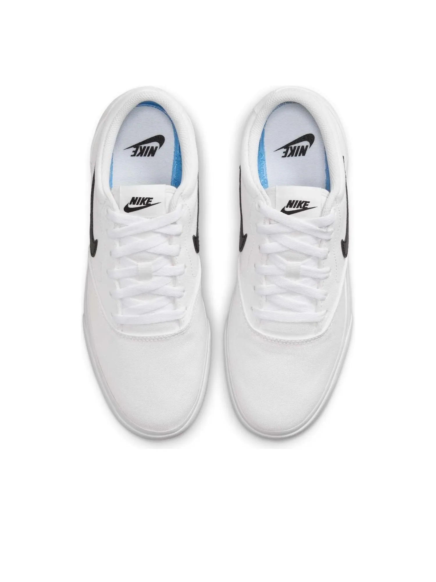 Кроссовки (WMNS) Nike Charge Canvas 'White Black Gum' — изображение 2 из 6, белый