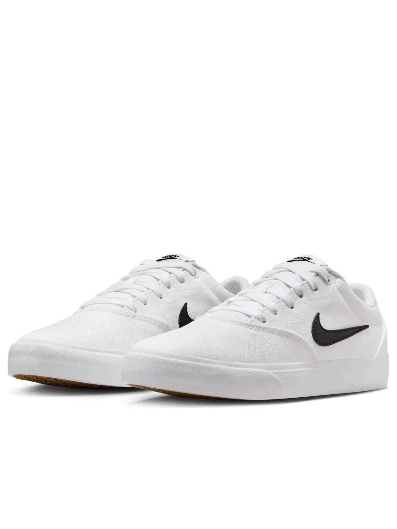 Кроссовки (WMNS) Nike Charge Canvas 'White Black Gum' — изображение 4 из 6, белый
