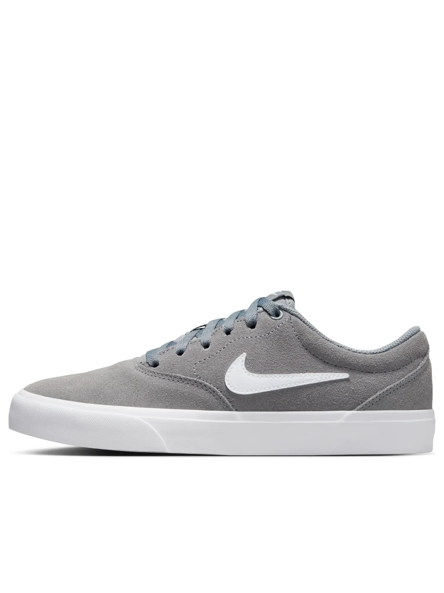 Кроссовки (WMNS) Nike Charge Suede 'Cool Grey White' — изображение 1 из 7, серый