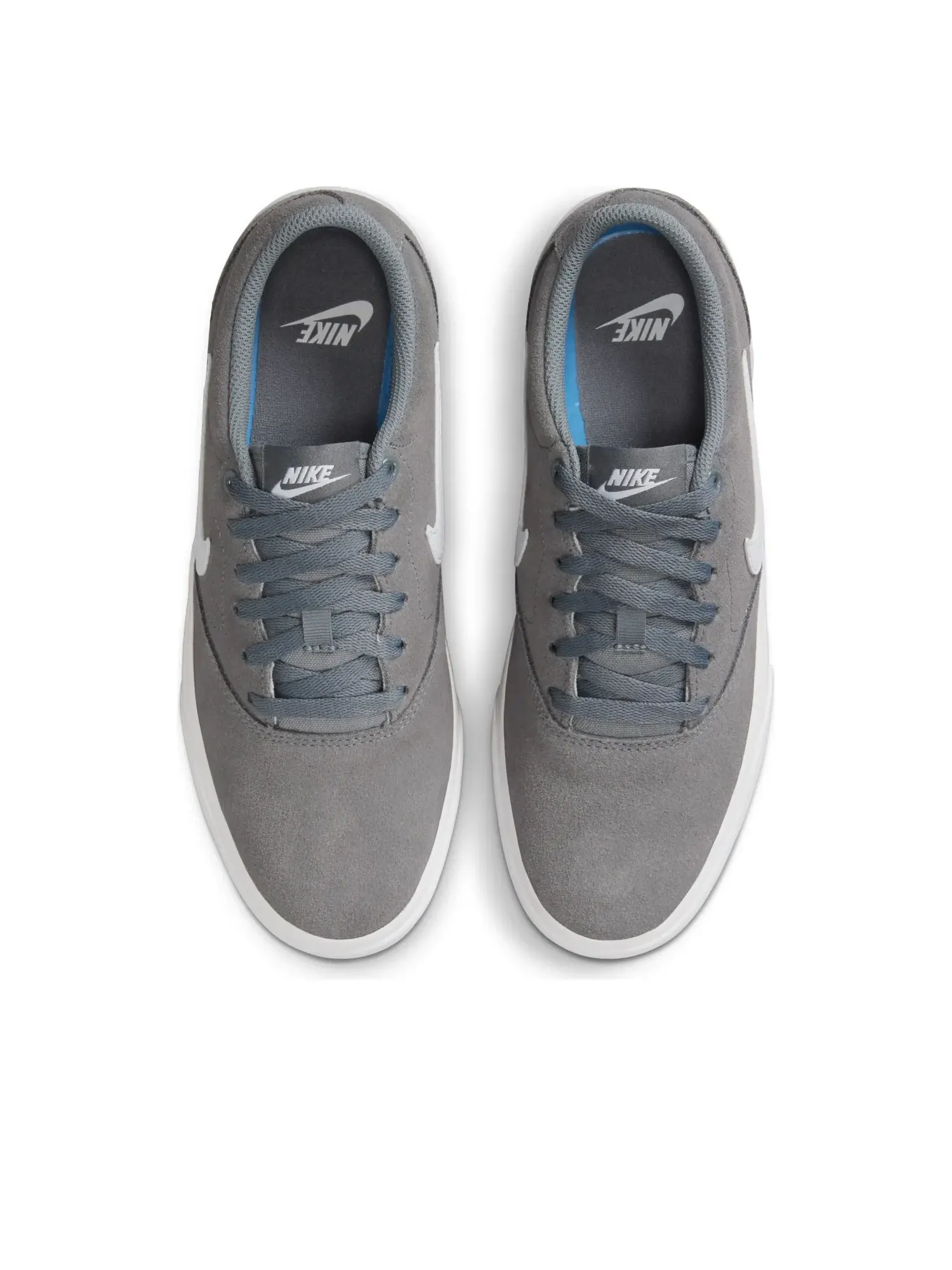 Кроссовки (WMNS) Nike Charge Suede 'Cool Grey White' — изображение 3 из 7, серый