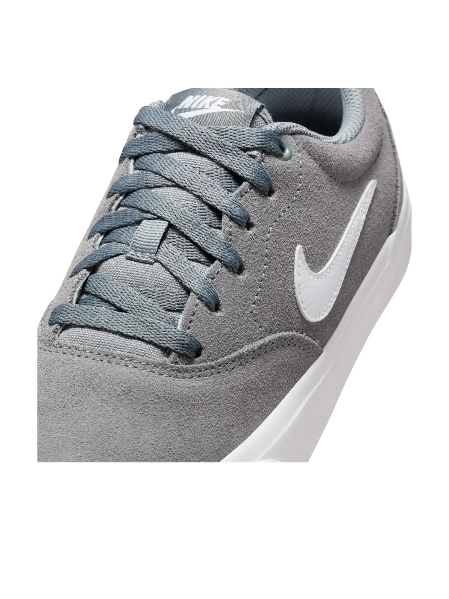 Кроссовки (WMNS) Nike Charge Suede 'Cool Grey White' — изображение 6 из 7, серый