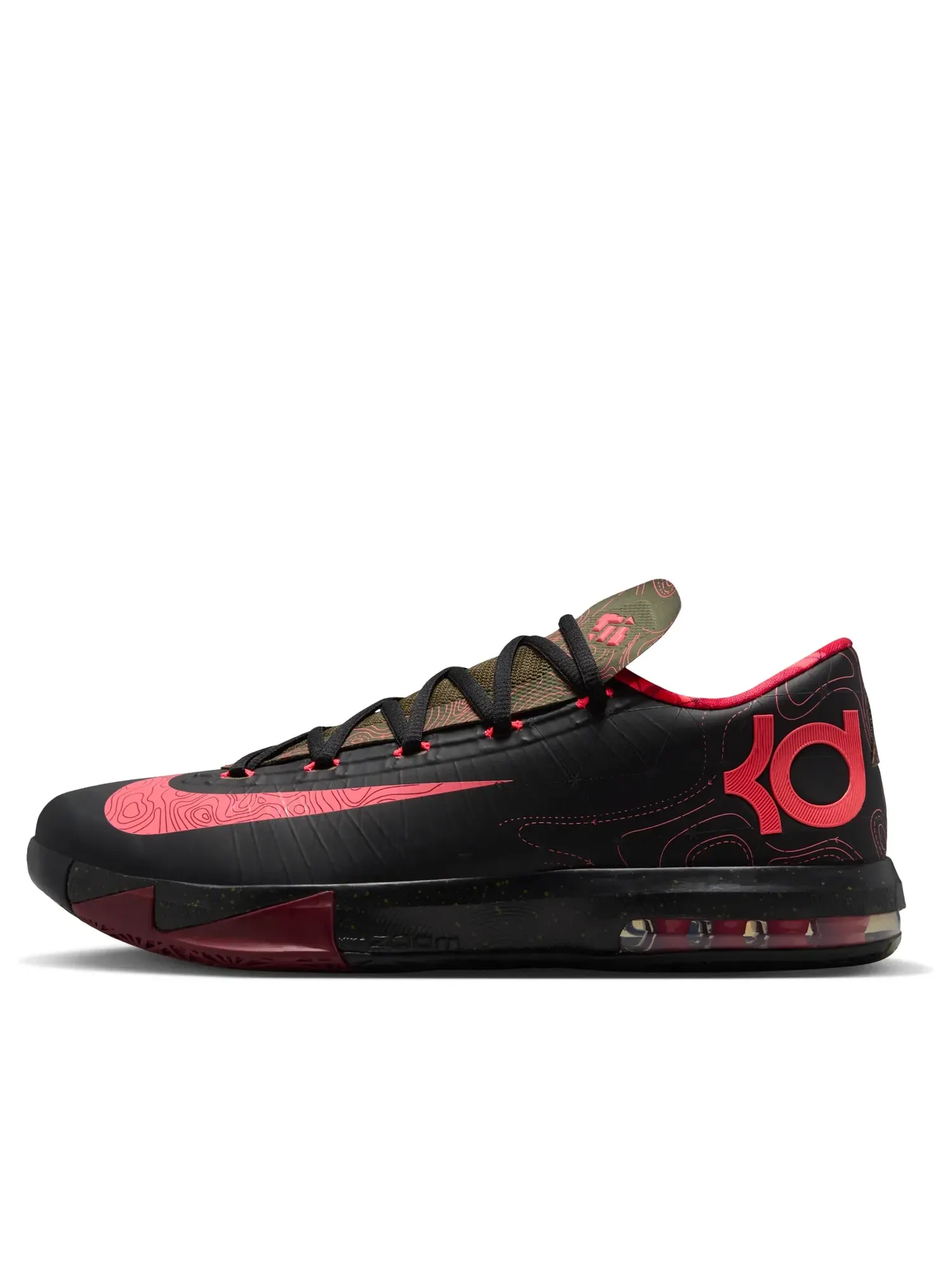 Мужские кроссовки с шнуровкой Nike KD 6 Meteorology — изображение 1 из 7, мульти