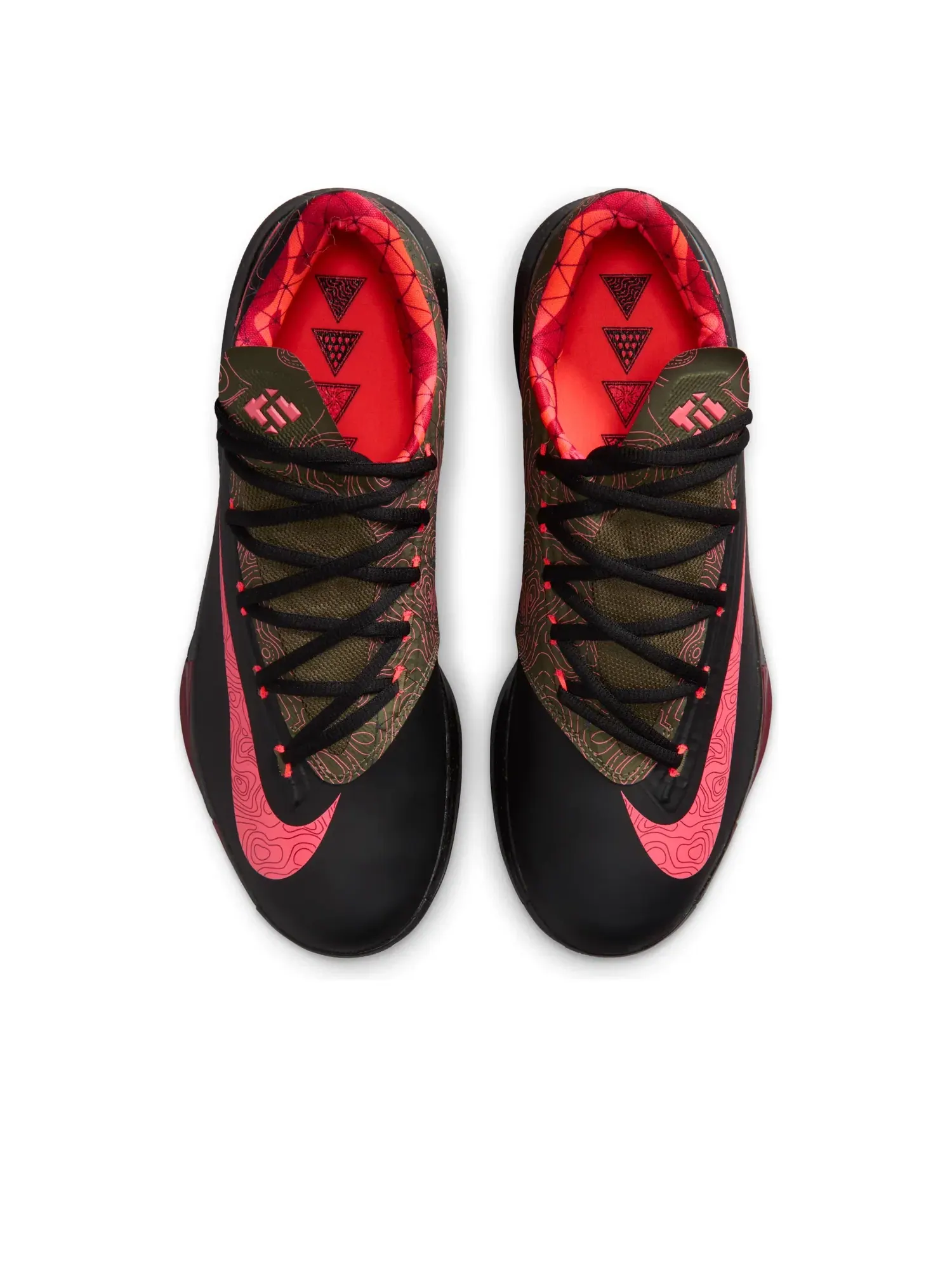 Мужские кроссовки с шнуровкой Nike KD 6 Meteorology — изображение 2 из 7, мульти