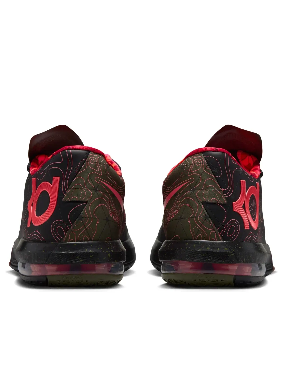 Мужские кроссовки с шнуровкой Nike KD 6 Meteorology — изображение 3 из 7, мульти
