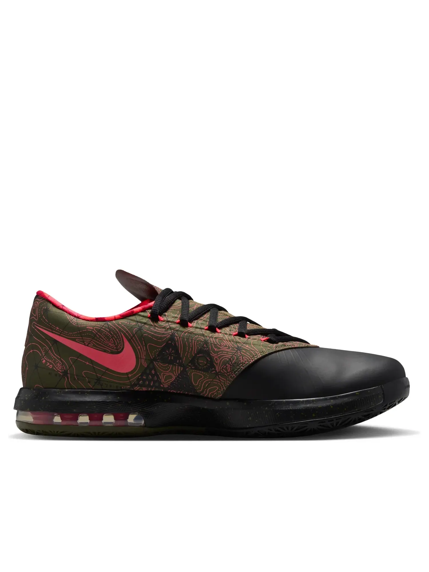 Мужские кроссовки с шнуровкой Nike KD 6 Meteorology — изображение 6 из 7, мульти