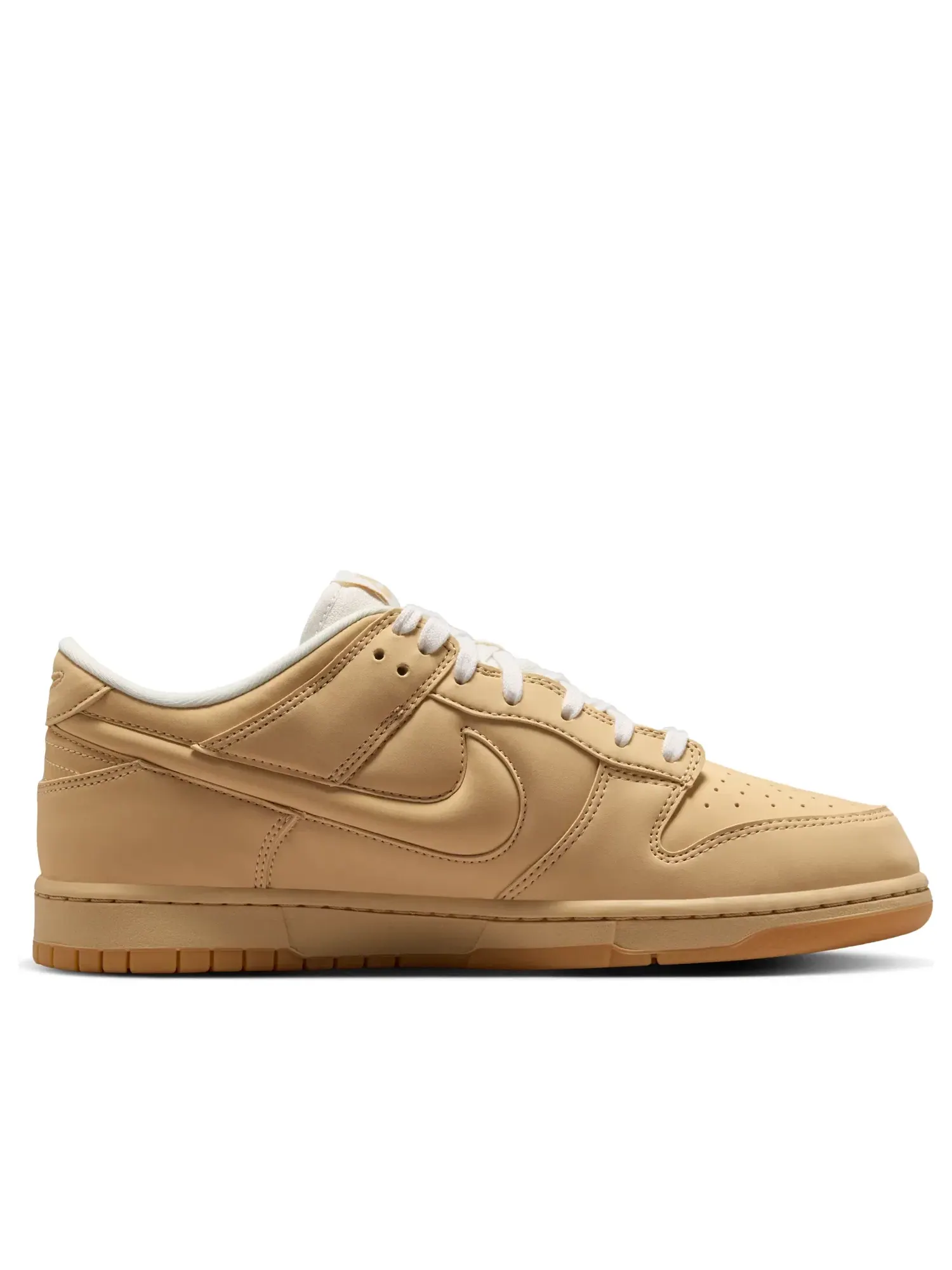 Мужские кроссовки с низким верхом Nike Dunk Low PRM Sesame — изображение 2 из 7, бежевый