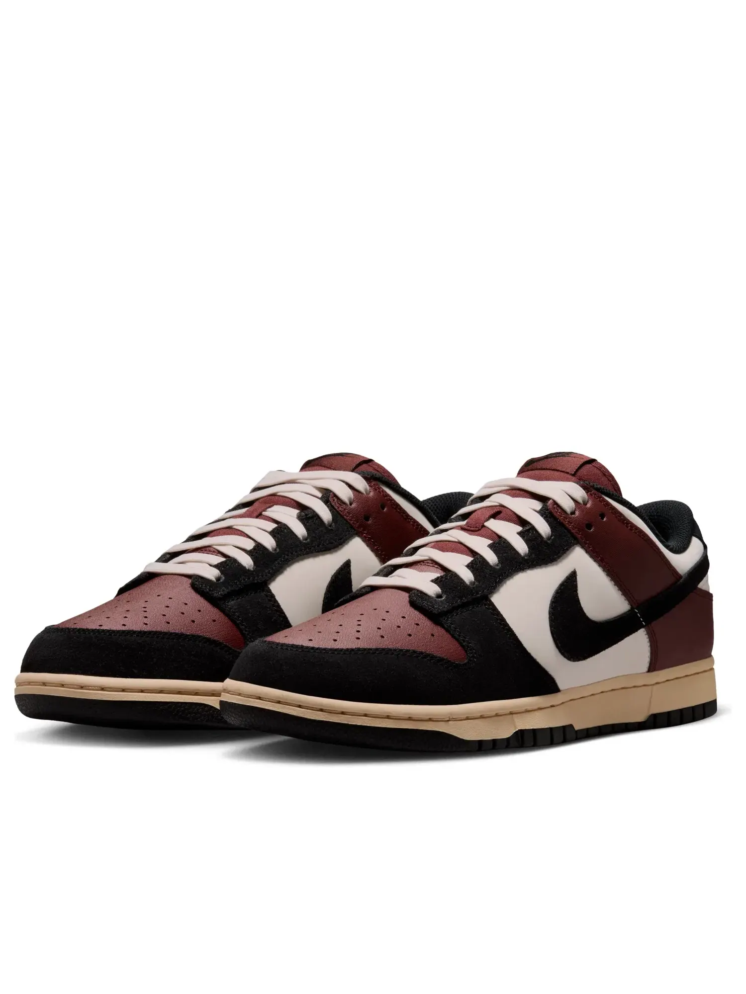 Мужские кроссовки с кожаным верхом Dunk Low Retro Nike — изображение 5 из 7, коричневый