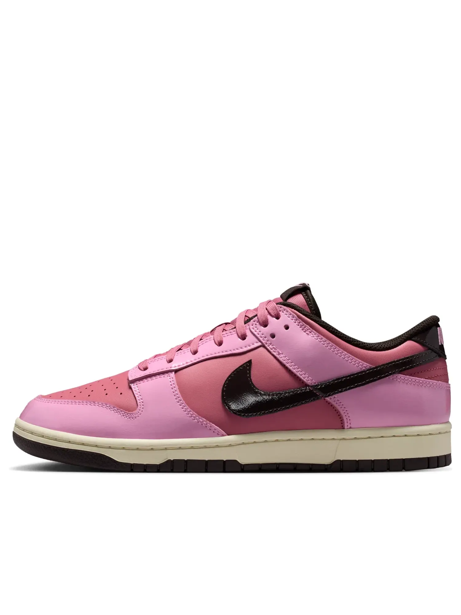 Мужские кроссовки с низким верхом Nike Dunk Low Retro Pink Rise Velvet Brown — изображение 1 из 6, розовый