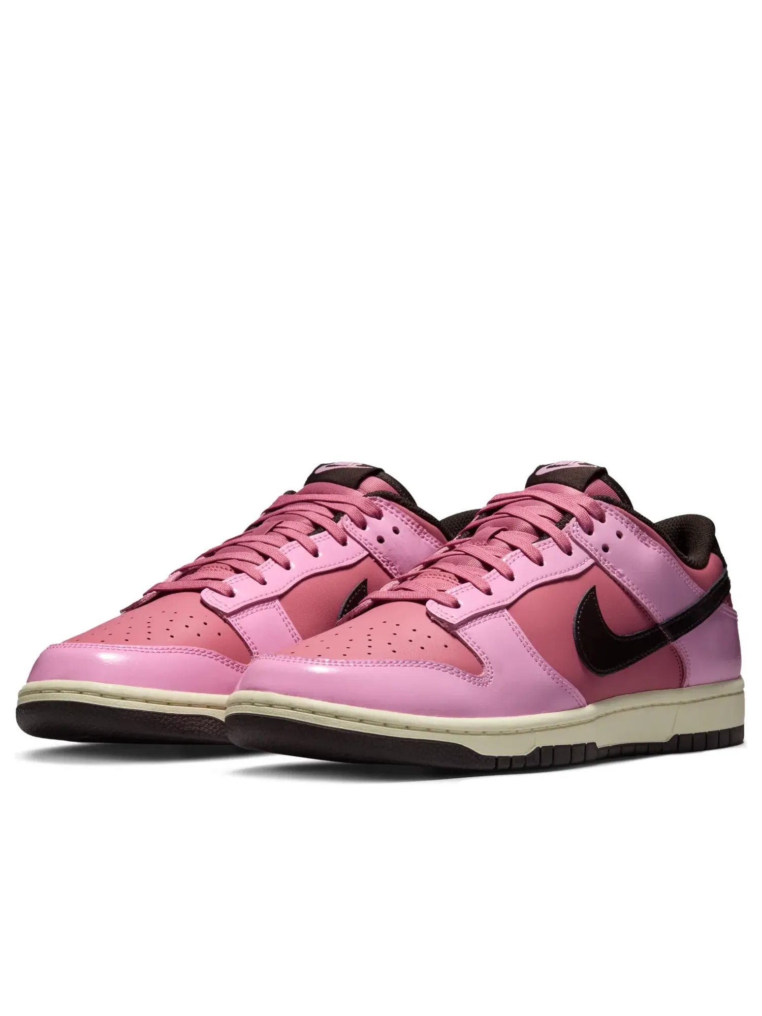 Мужские кроссовки с низким верхом Nike Dunk Low Retro Pink Rise Velvet Brown — изображение 2 из 6, розовый