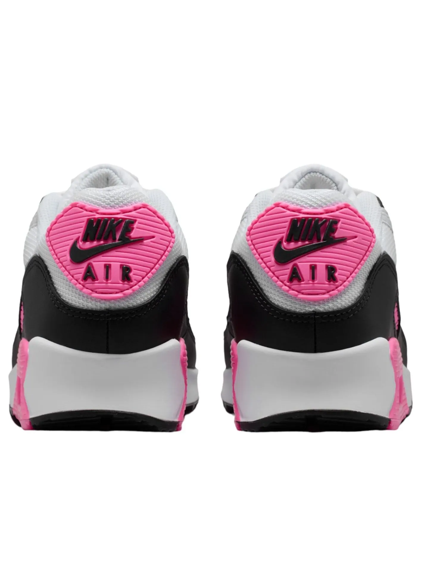 Кроссовки Nike Air Max 90 'White Pink Glow' — изображение 4 из 6, серый