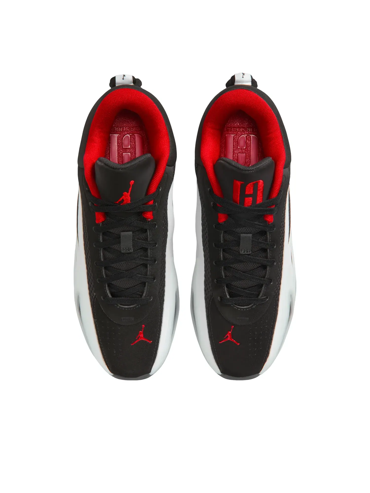 Кроссовки (WMNS) Air Jordan Heir Series 2 PF 'Black University Red White' — изображение 2 из 6, черный