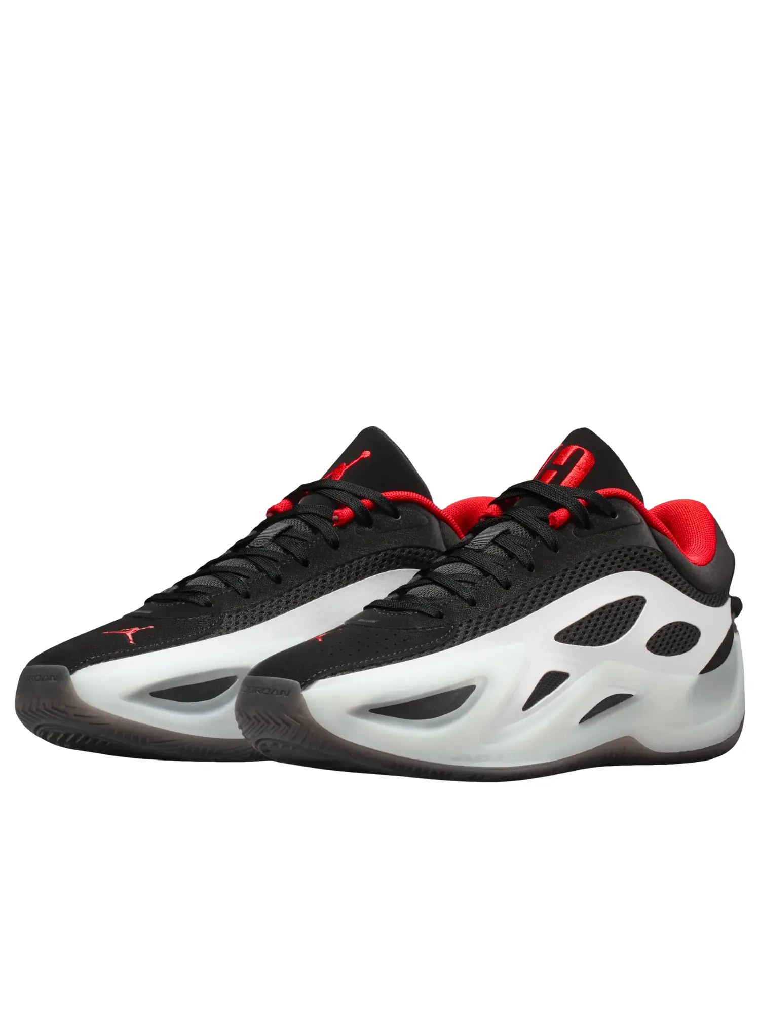 Кроссовки (WMNS) Air Jordan Heir Series 2 PF 'Black University Red White' — изображение 4 из 6, черный