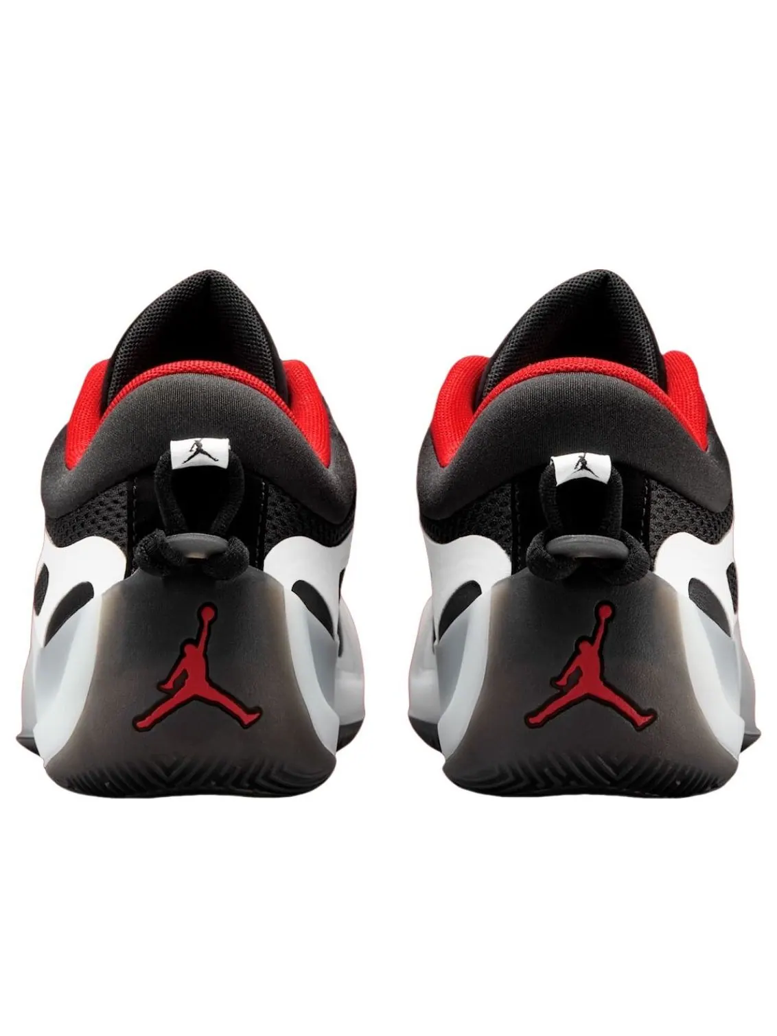 Кроссовки Air Jordan Heir 02 'Black University' — изображение 4 из 5, черный/красный-белый