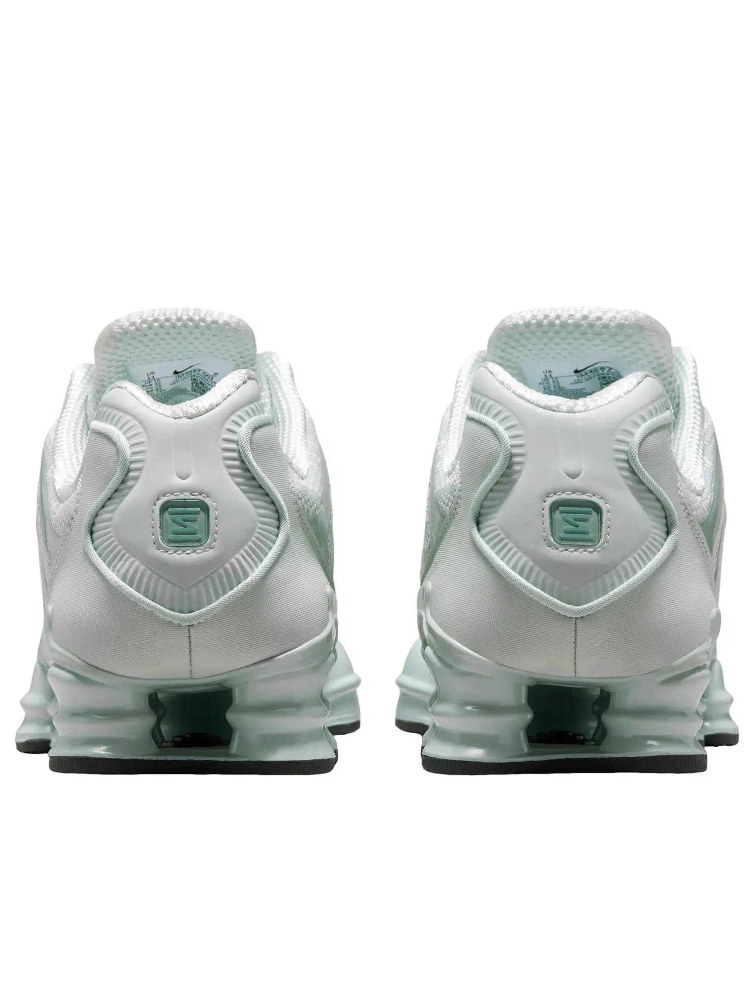 Мужские кроссовки с шнуровкой Shox TL Nike — изображение 5 из 9, серебряный