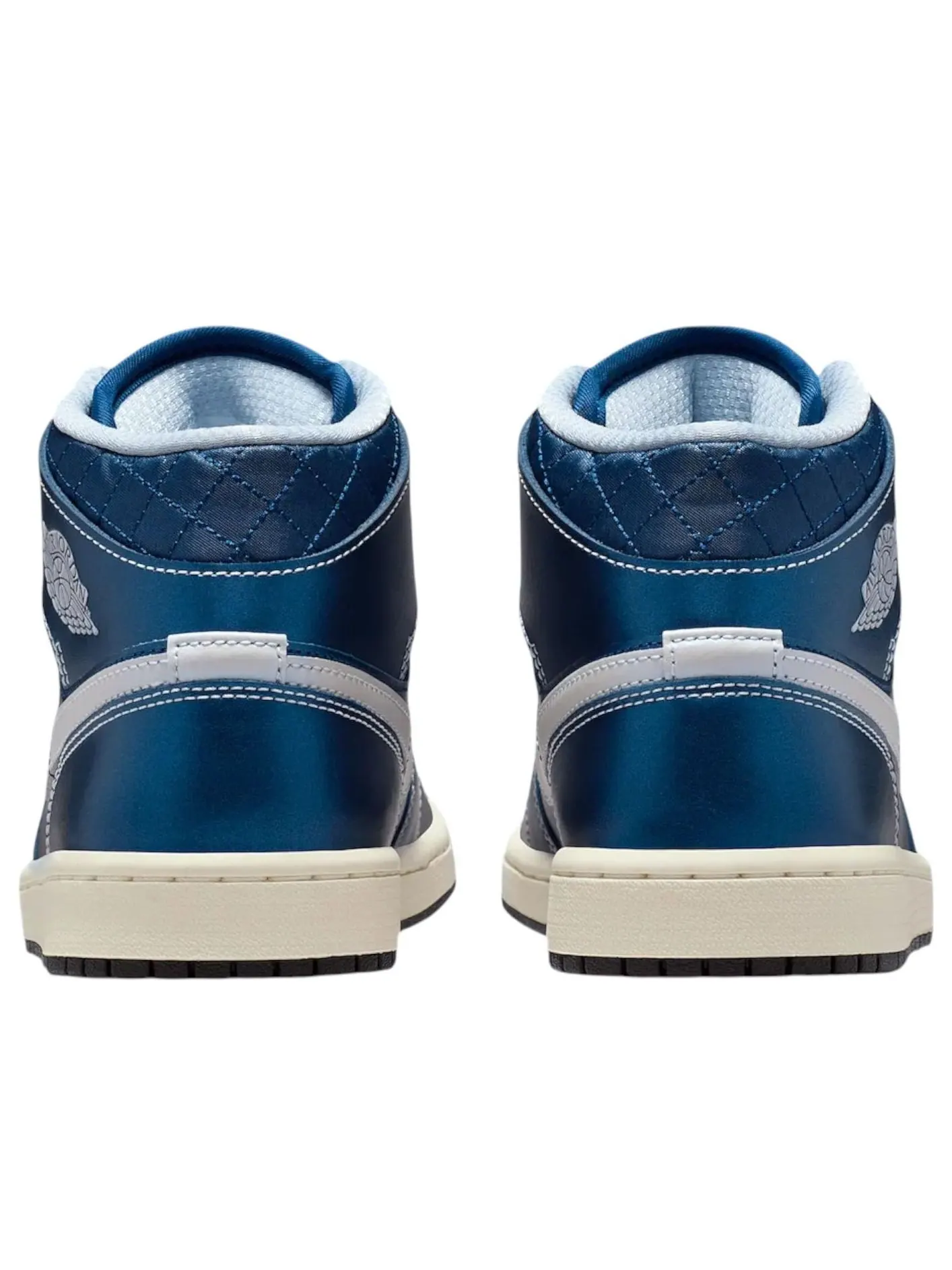 Air Jordan 1 Mid 'Metallic Blue' — изображение 4 из 6, металлик синий