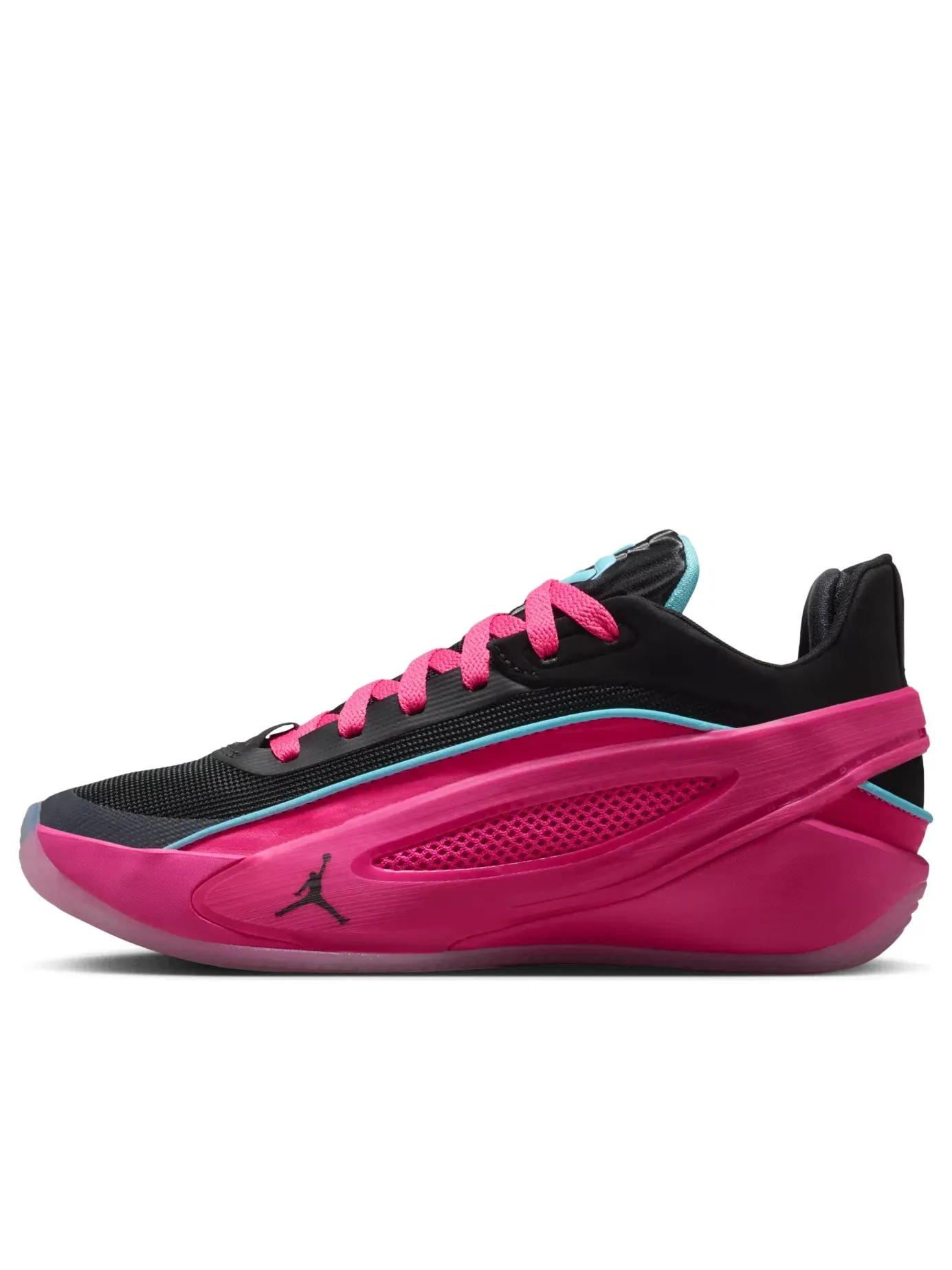 Детские кроссовки для баскетбола с шнуровкой Air Jordan Luka 5 Laser Fuchsia Black Fiberglass — изображение 1 из 7