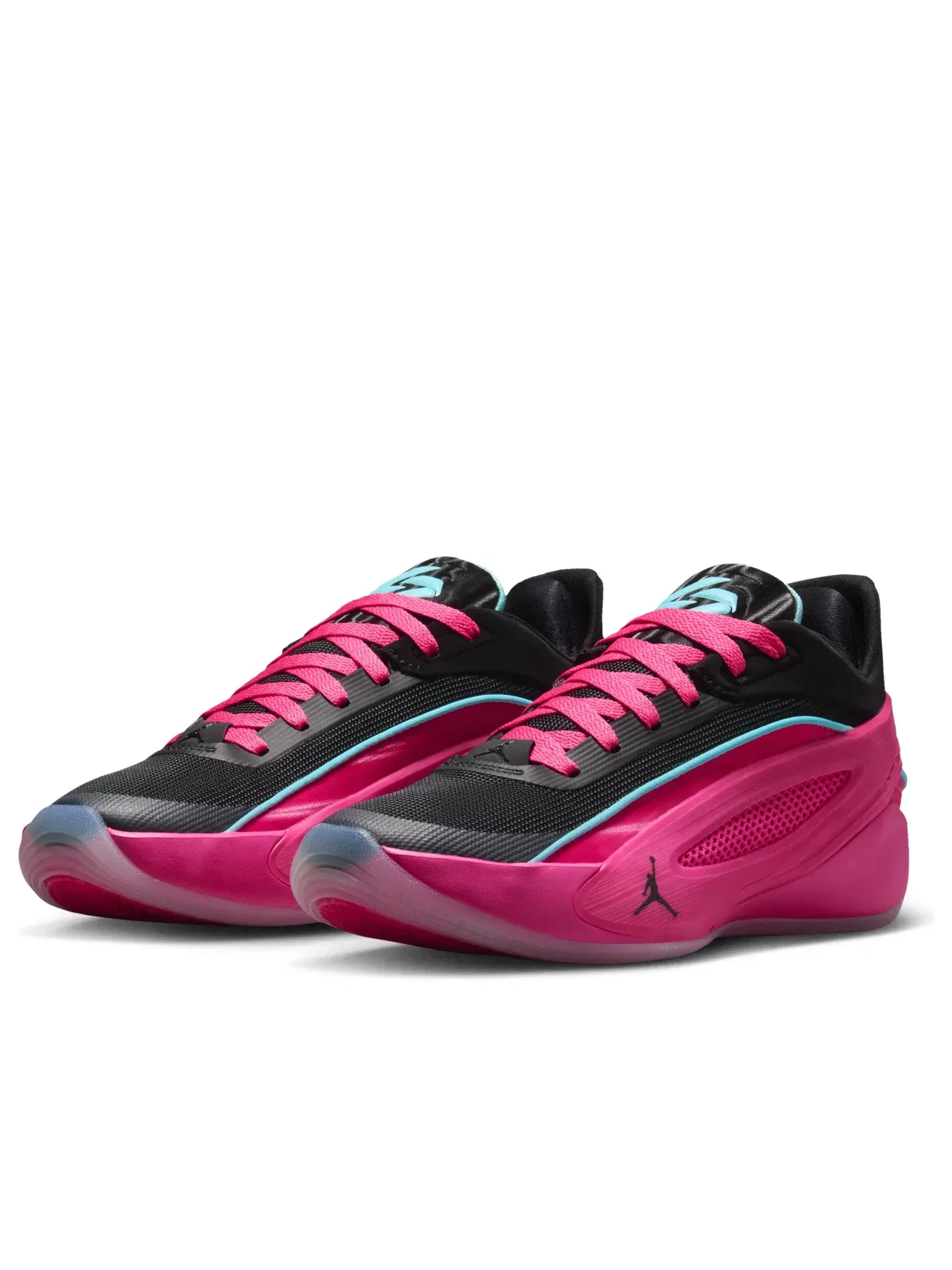 Детские кроссовки для баскетбола с шнуровкой Air Jordan Luka 5 Laser Fuchsia Black Fiberglass — изображение 5 из 7