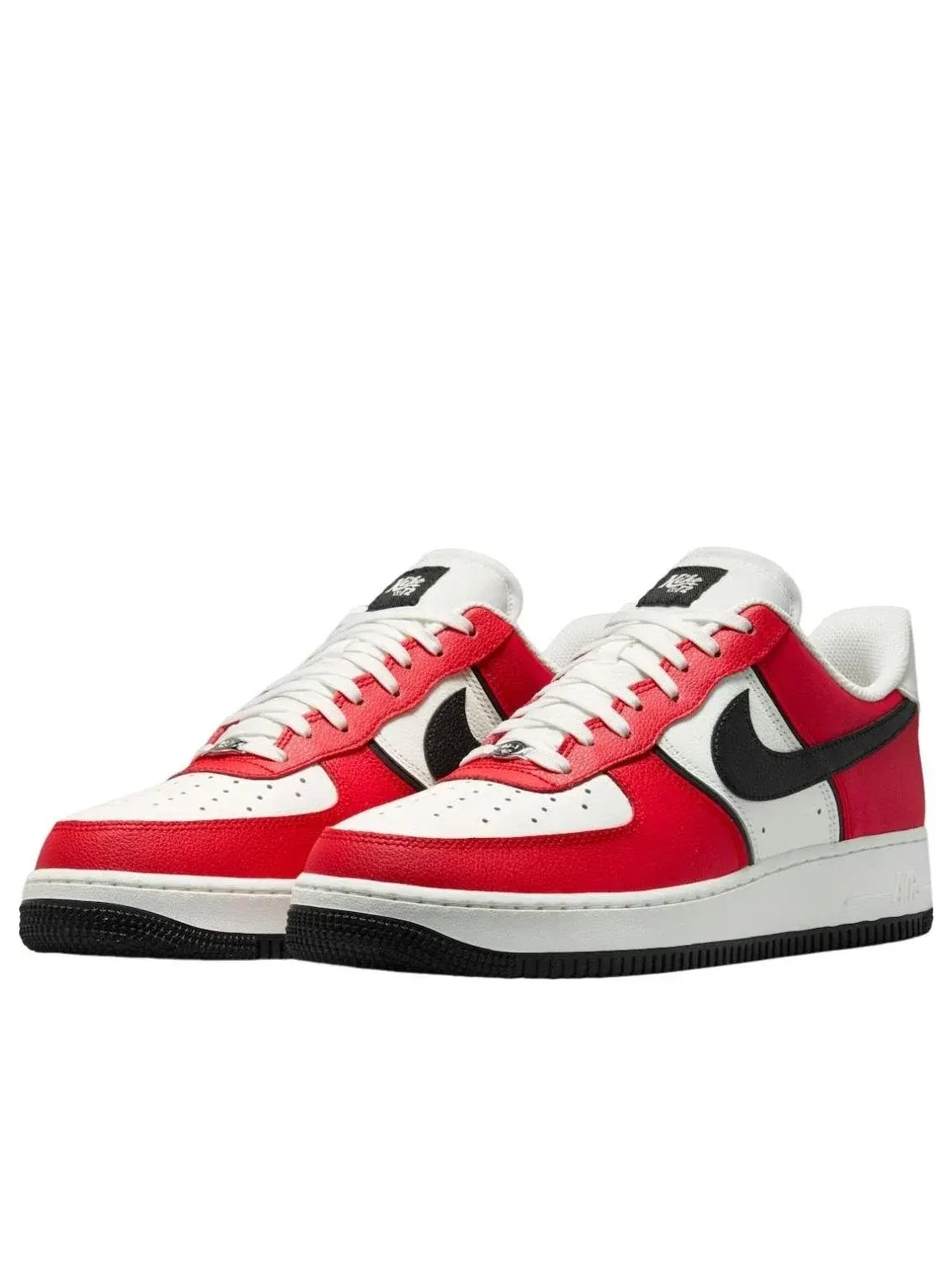 Мужские кроссовки Nike Air Force 1 Low University Red Sail — изображение 2 из 5, красный