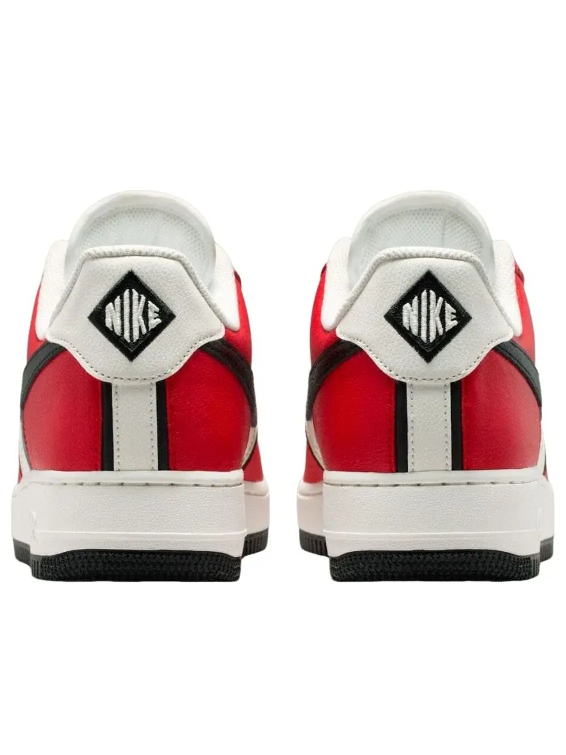 Мужские кроссовки Nike Air Force 1 Low University Red Sail — изображение 4 из 5, красный