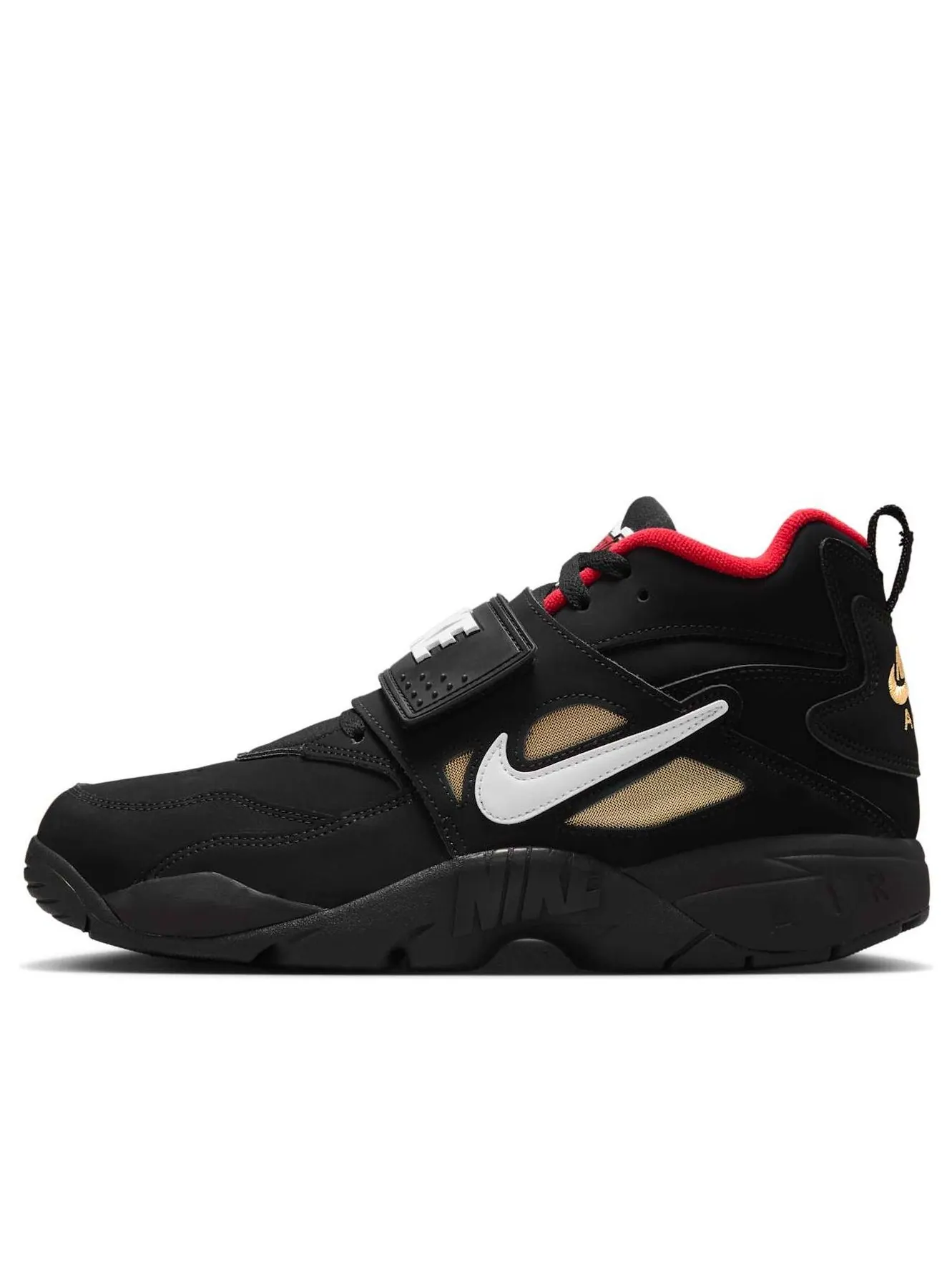 Кроссовки Nike Air Diamond Turf Proto '92 'Black Fire Red' — изображение 1 из 6, черный