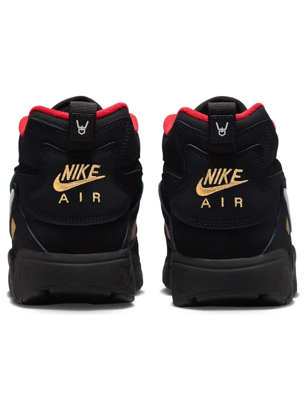 Кроссовки Nike Air Diamond Turf Proto '92 'Black Fire Red' — изображение 3 из 6, черный