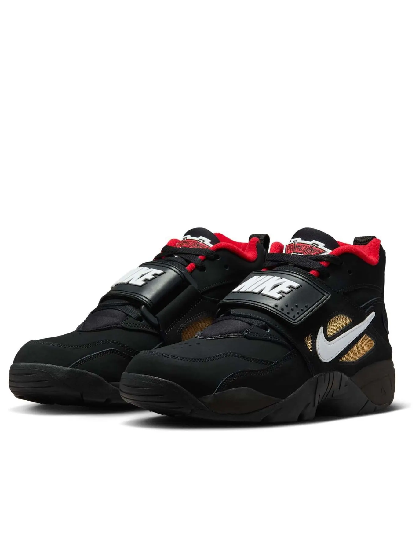 Кроссовки Nike Air Diamond Turf Proto '92 'Black Fire Red' — изображение 4 из 6, черный