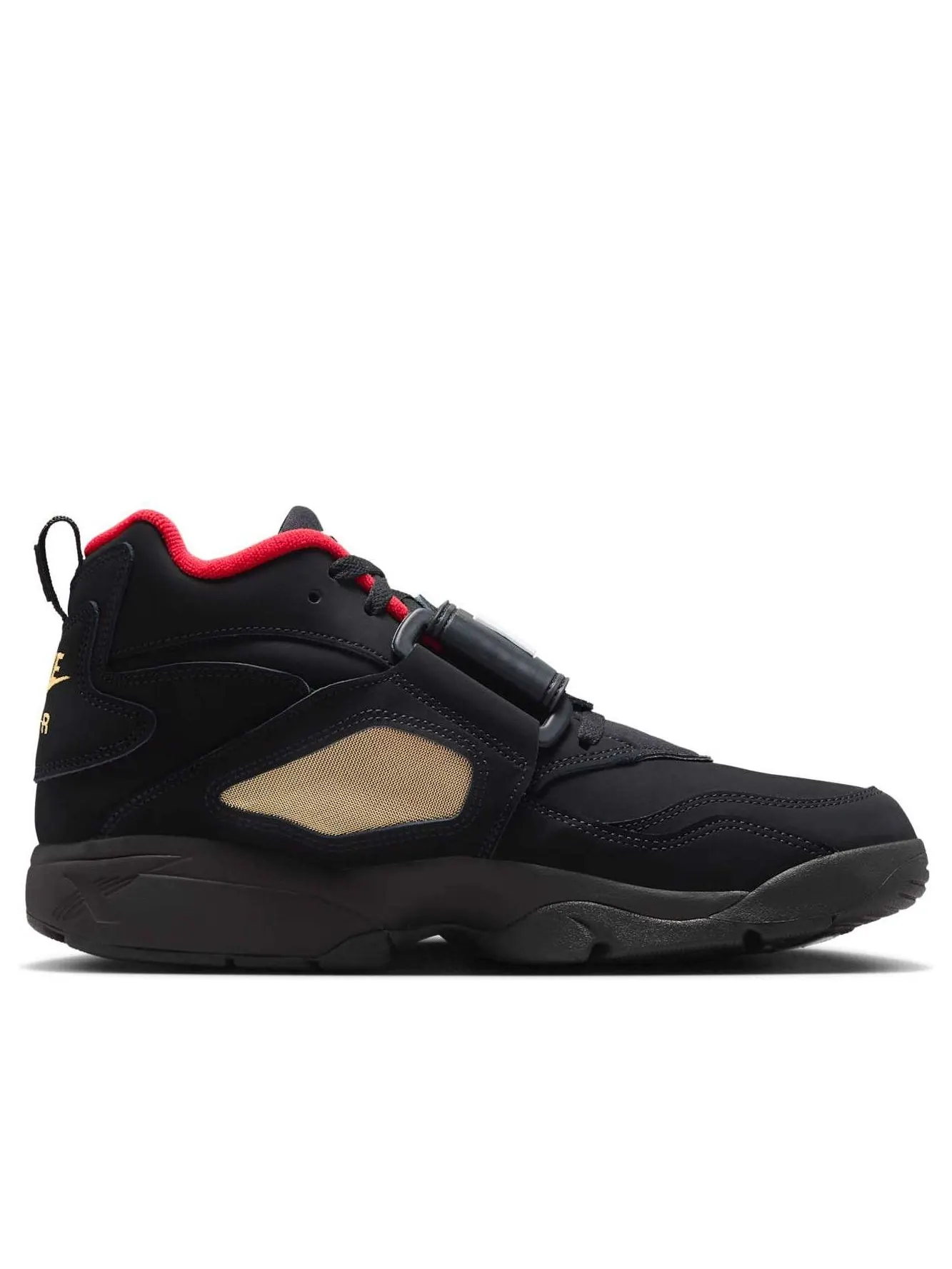 Кроссовки Nike Air Diamond Turf Proto '92 'Black Fire Red' — изображение 6 из 6, черный