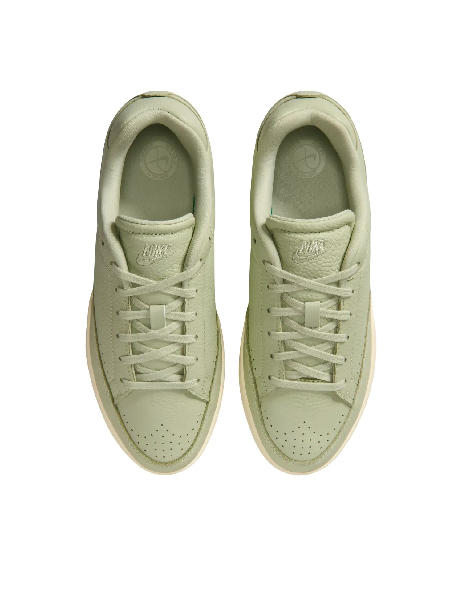 Женские кроссовки с кожаным верхом Nike Tennis Classic — изображение 3 из 7, зеленый
