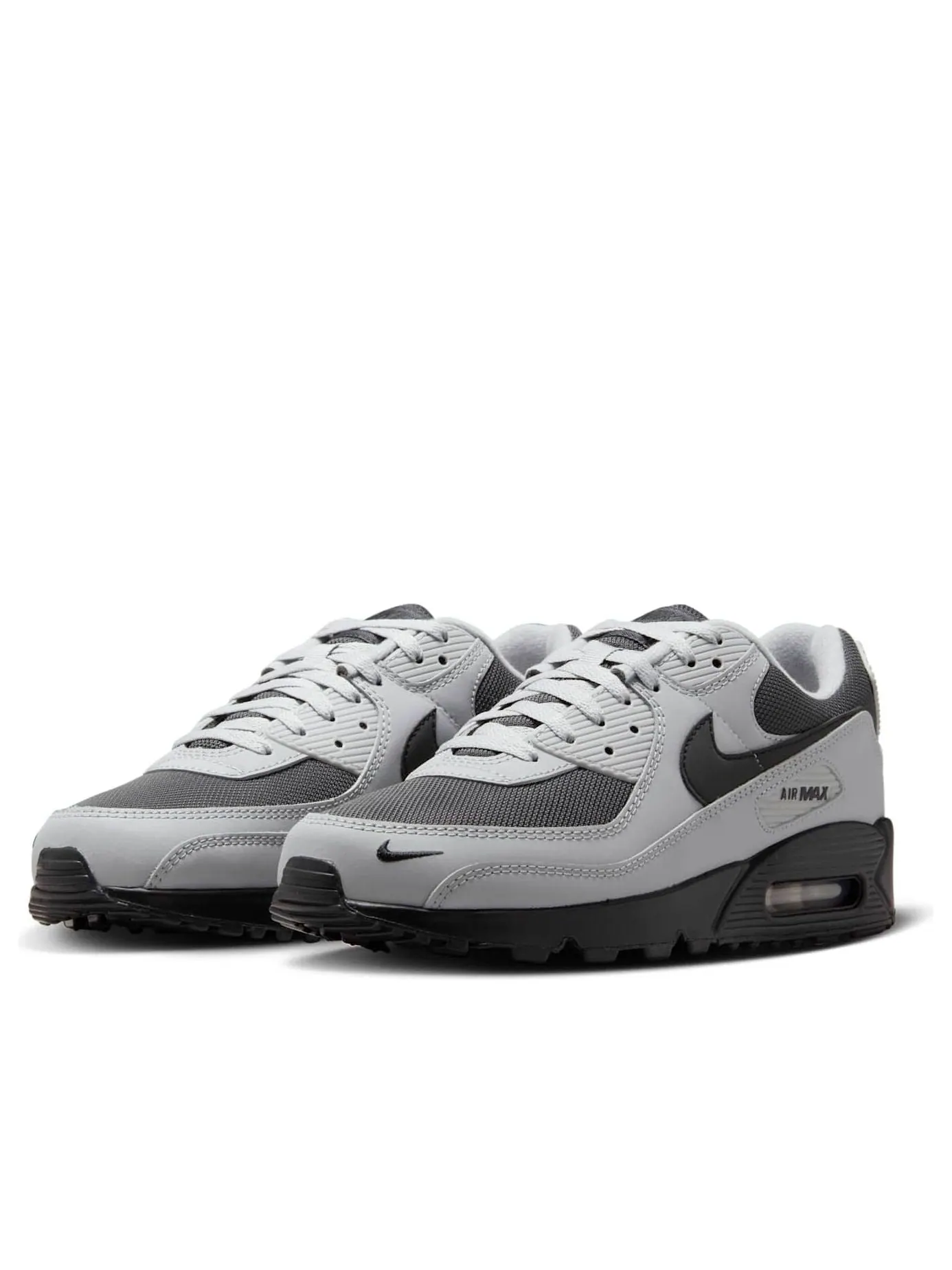 Кроссовки Nike Air Max 90 'Light Smoke Grey' — изображение 4 из 6, светлый серый