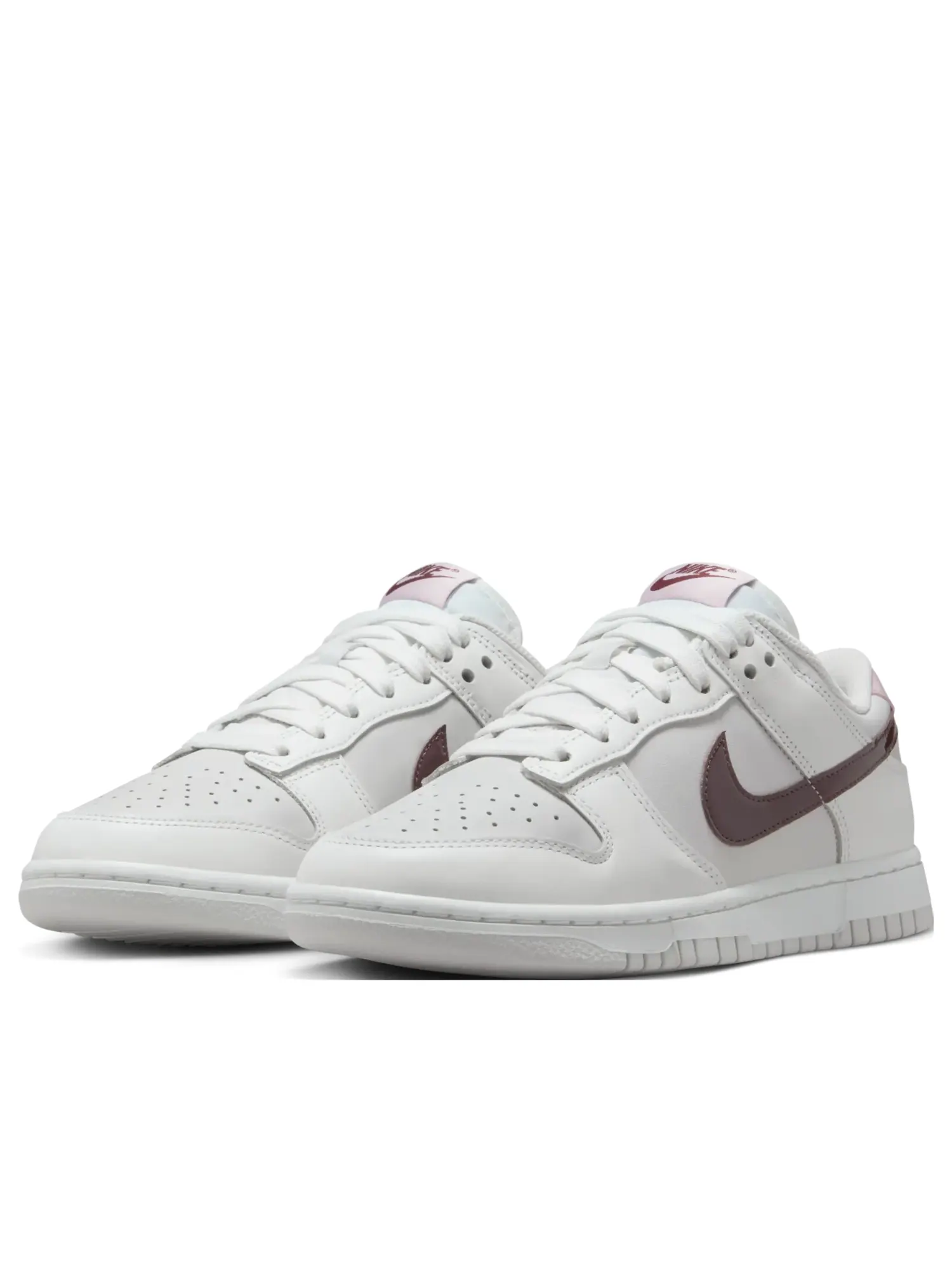 Кроссовки (WMNS) Nike Dunk Low 'White Plum Chalk' — изображение 3 из 7, белый