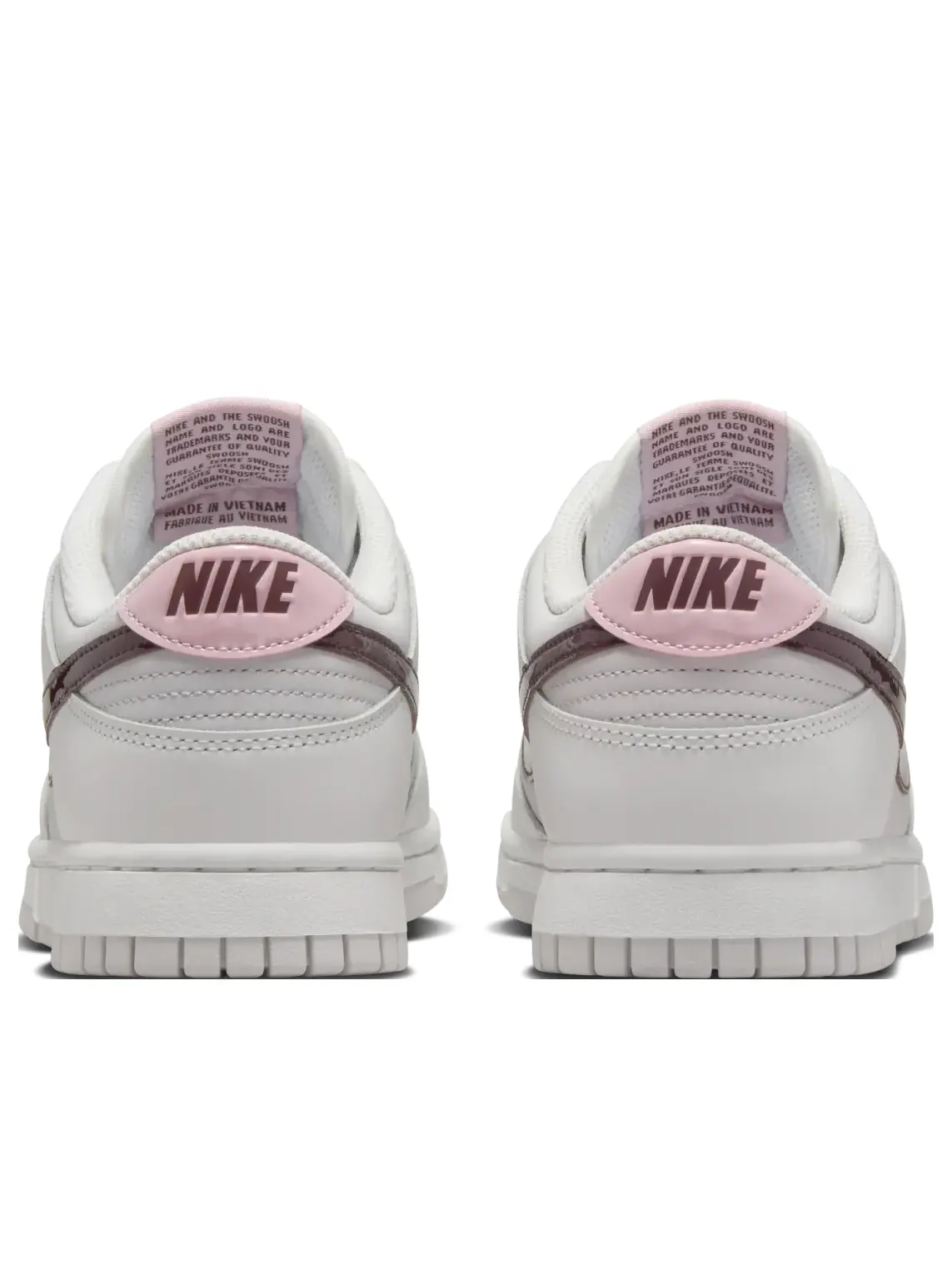 Кроссовки (WMNS) Nike Dunk Low 'White Plum Chalk' — изображение 5 из 7, белый