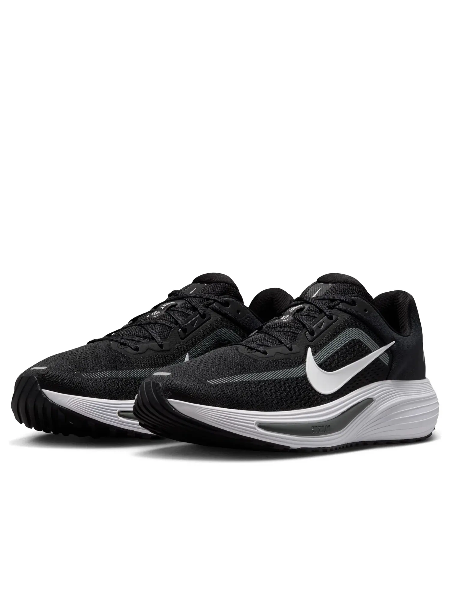 Мужские кроссовки для бега с шнуровкой Nike Quest 7 Black White — изображение 4 из 6, черный