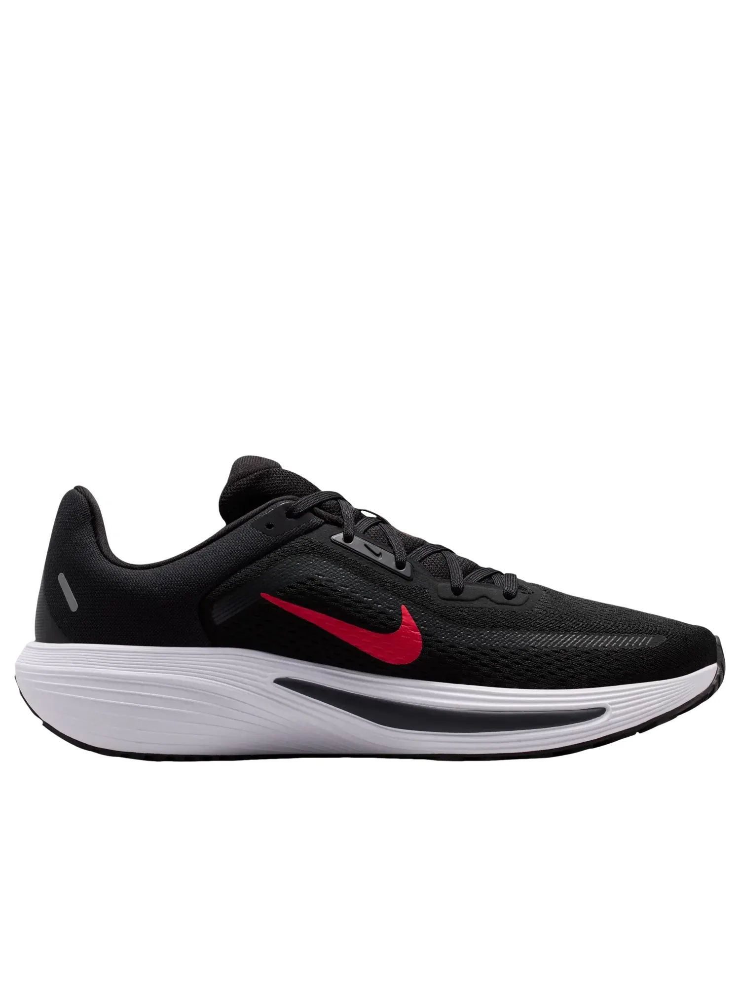 Мужские кроссовки для бега с шнуровкой Nike Quest 7 Black White Red Orbit — изображение 2 из 7, черный