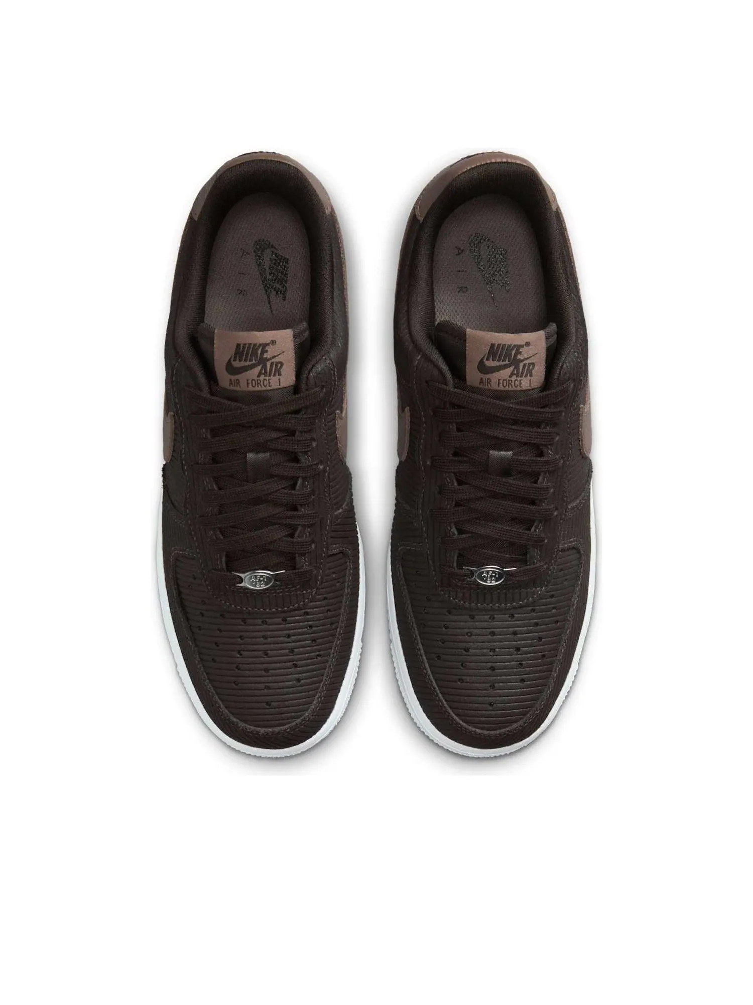 Кроссовки (WMNS) Nike Air Force 1 Low Corduroy Pack 'Baroque Brown' — изображение 2 из 6, коричневый