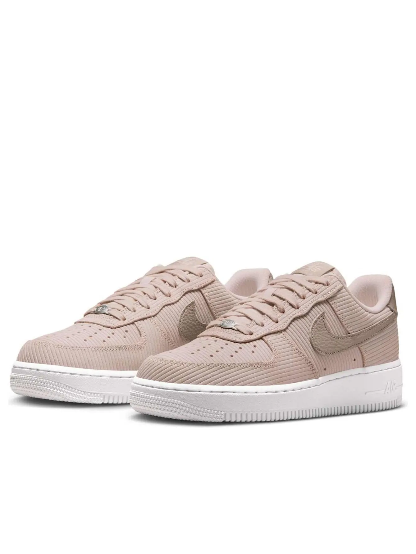Кроссовки (WMNS) Nike Air Force 1 Low Corduroy Pack 'Washed Coral' — изображение 4 из 6, розовый