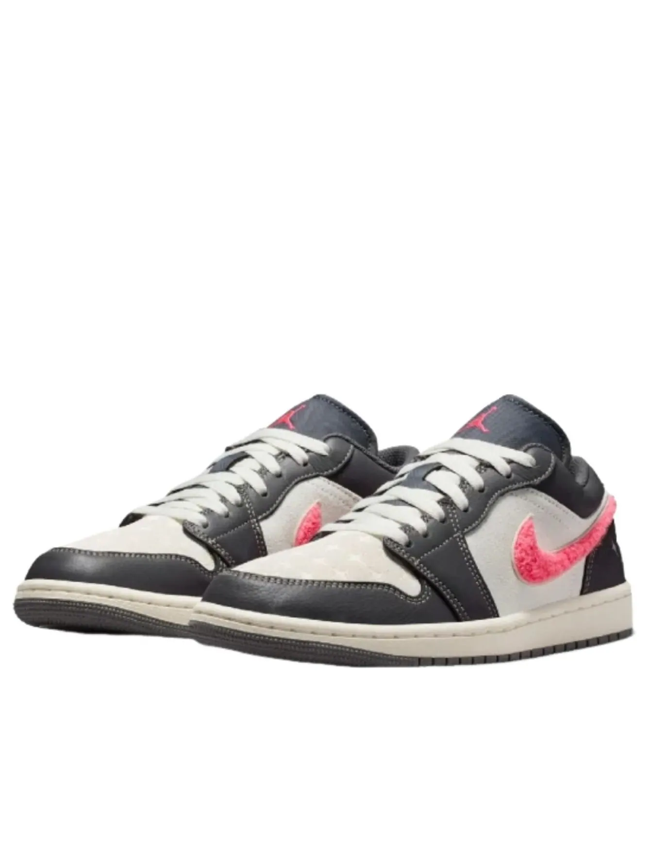 (WMNS) Air Jordan 1 Low 'Light Graphite Hot Punch' — изображение 2 из 6, светлый графитовый