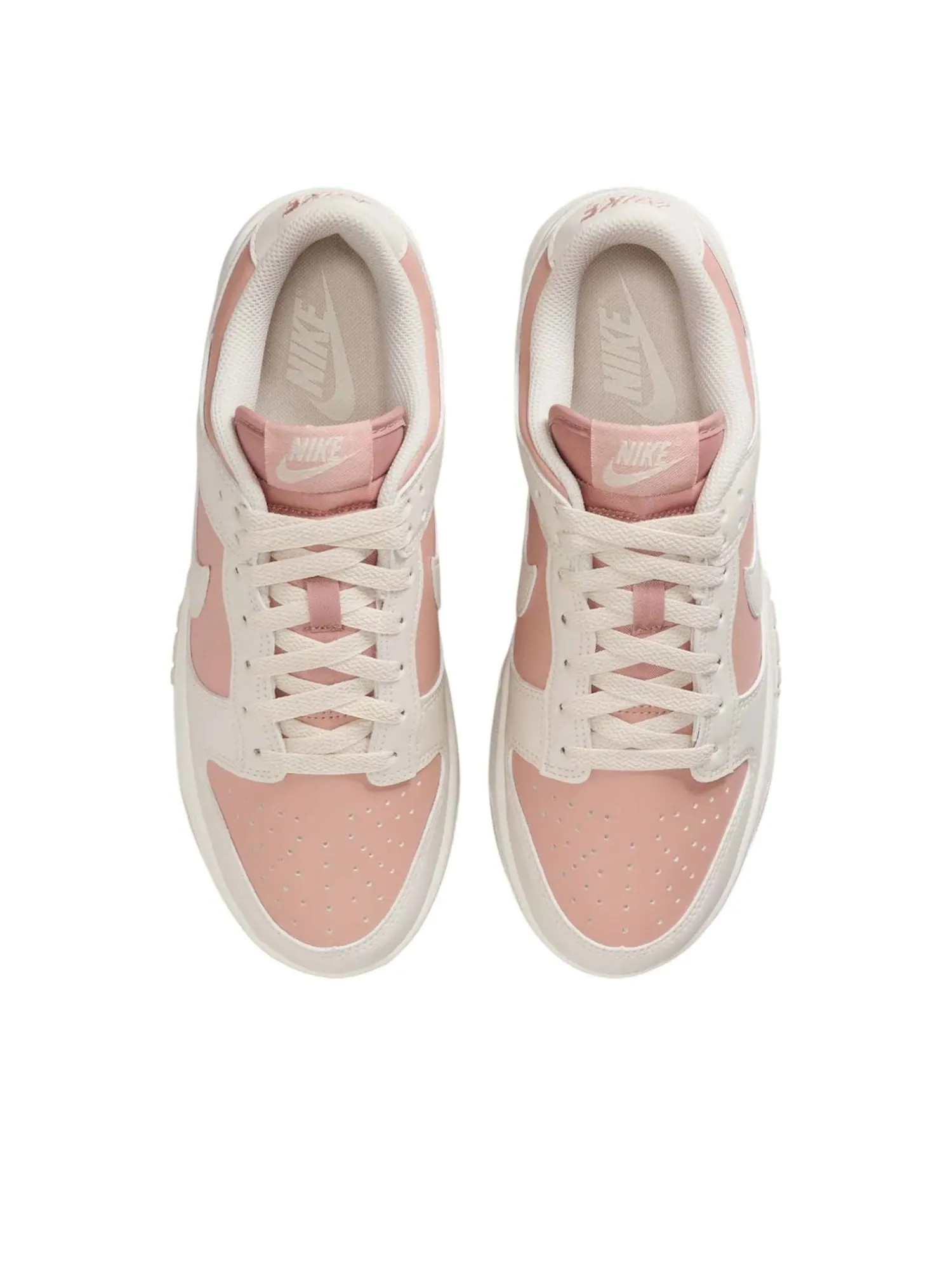 Кроссовки (WMNS) Nike Dunk Low 'Particle Pink' — изображение 3 из 6, розовый