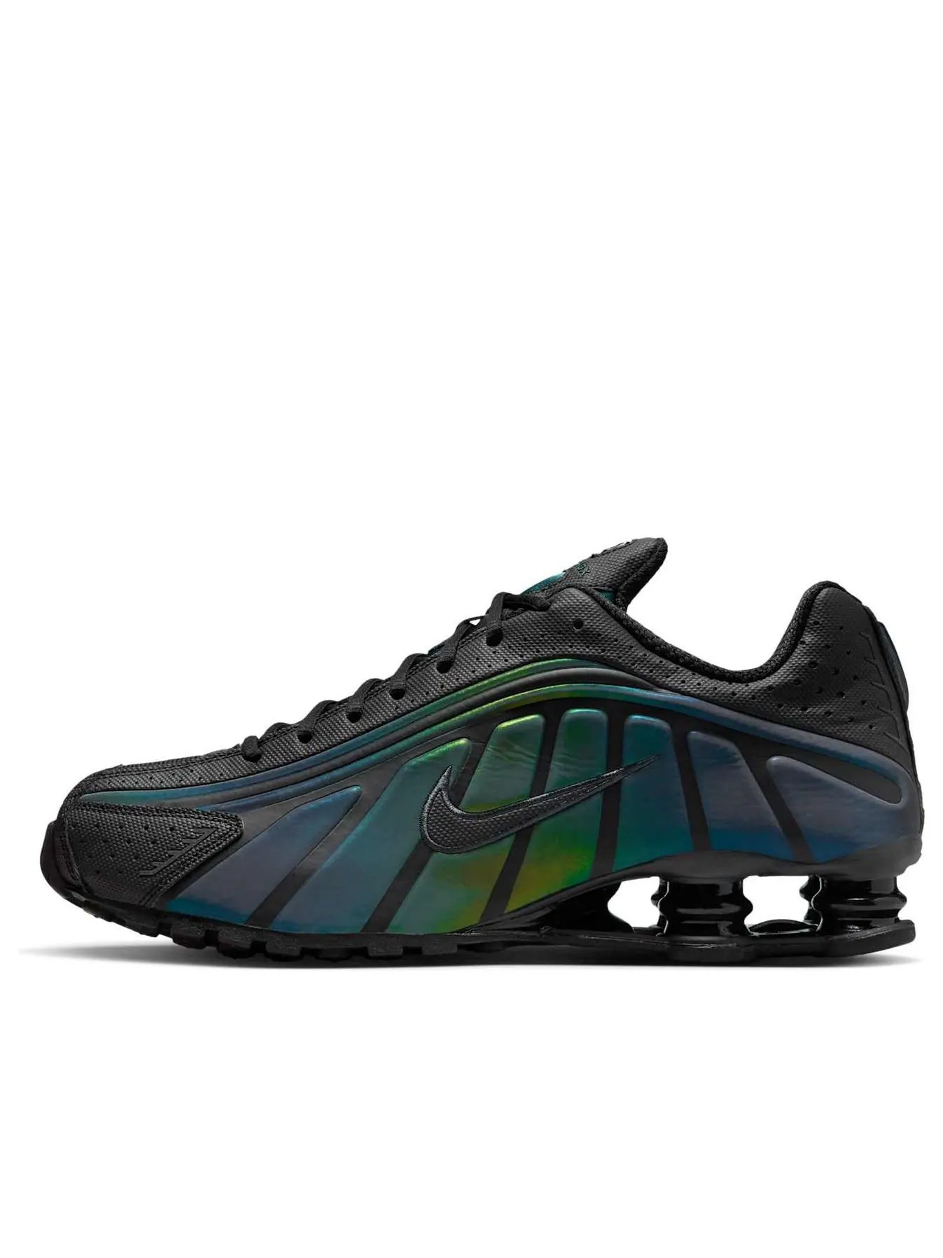 Кроссовки Nike Shox R4 'Black Seaweed Light' — изображение 1 из 6, черный